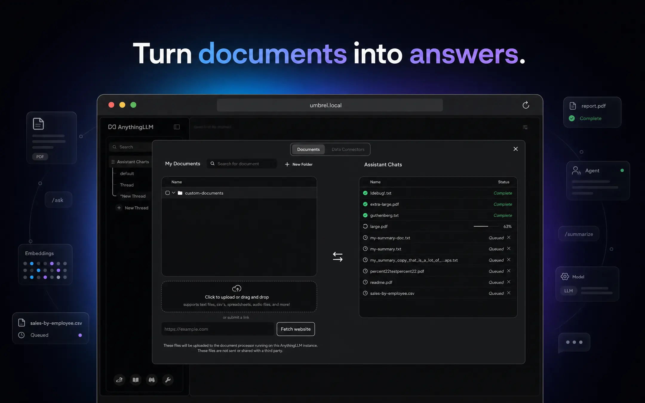 Screenshot 3 of AnythingLLM