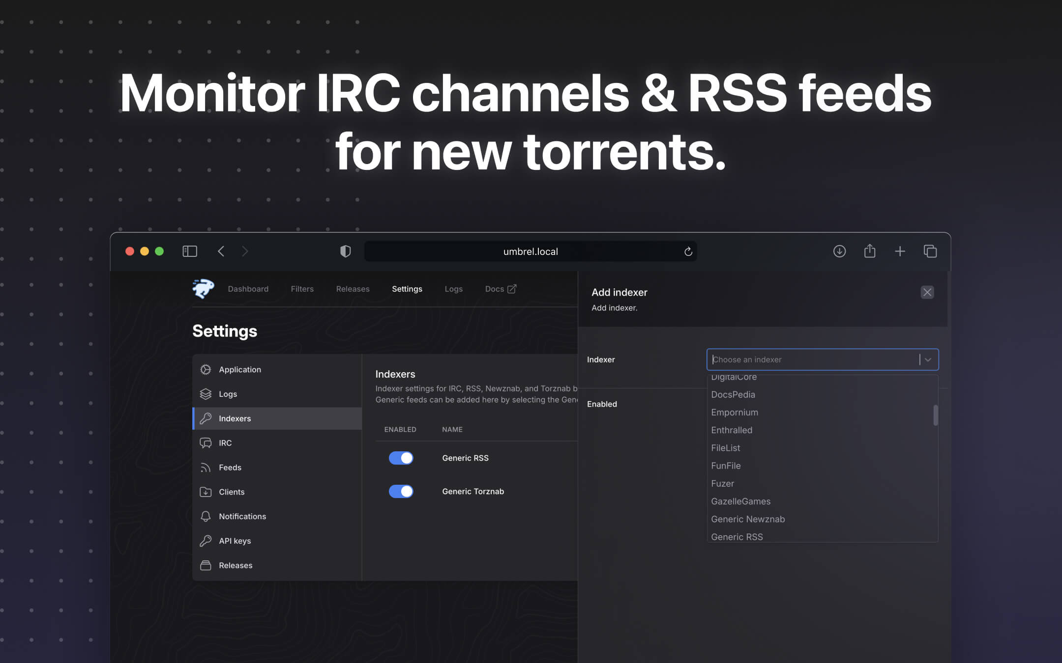 Screenshot 3 of autobrr
