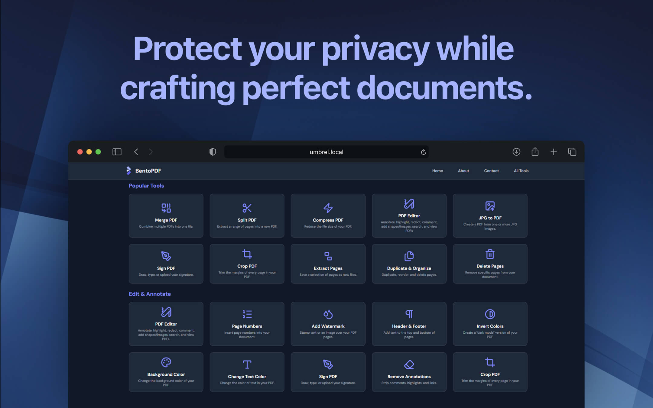 Screenshot 3 of BentoPDF