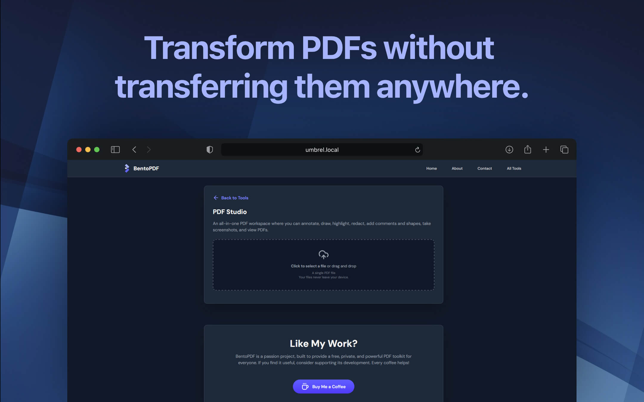 Screenshot 4 of BentoPDF