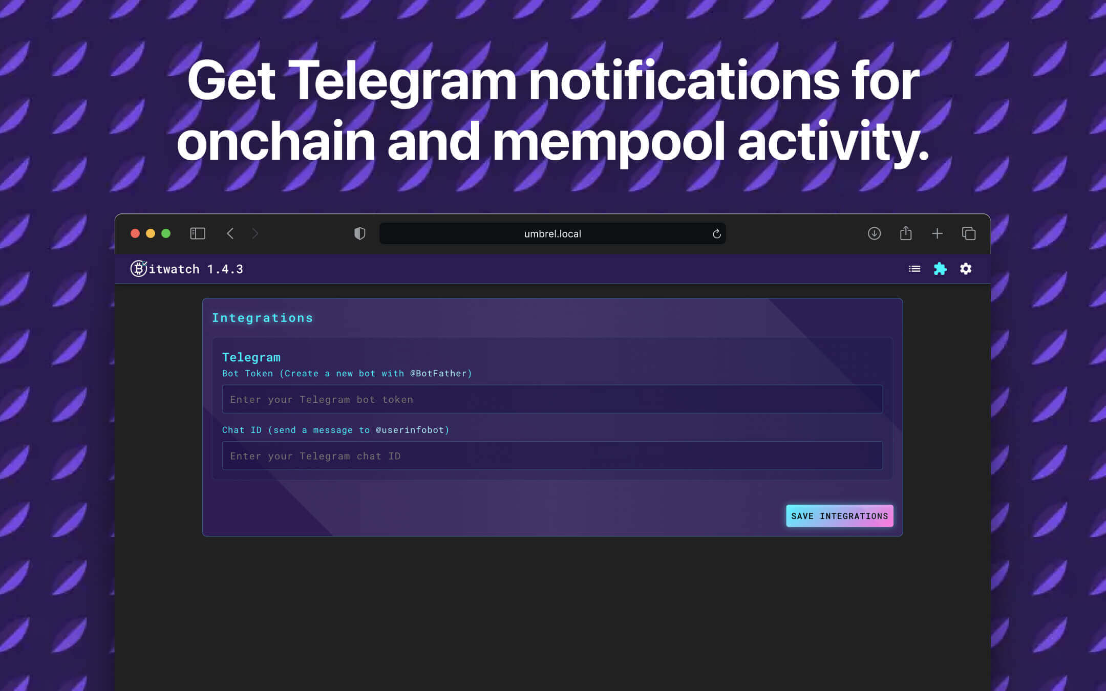 Screenshot 3 of Bitwatch