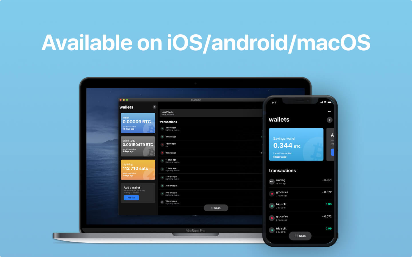 Screenshot 3 of BlueWallet Lightning