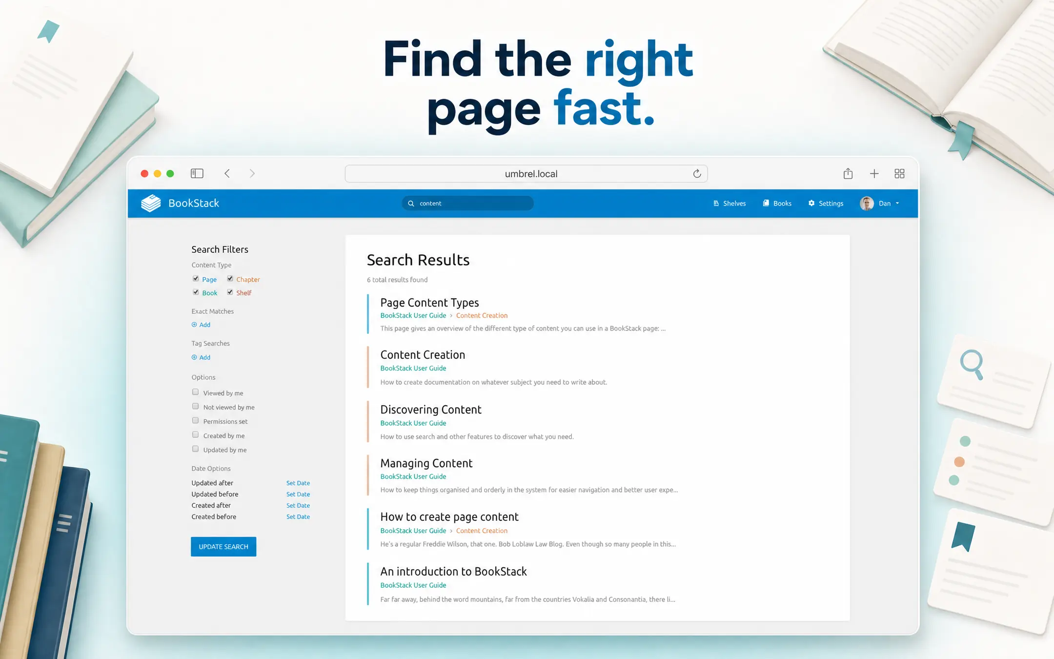 Screenshot 4 of BookStack