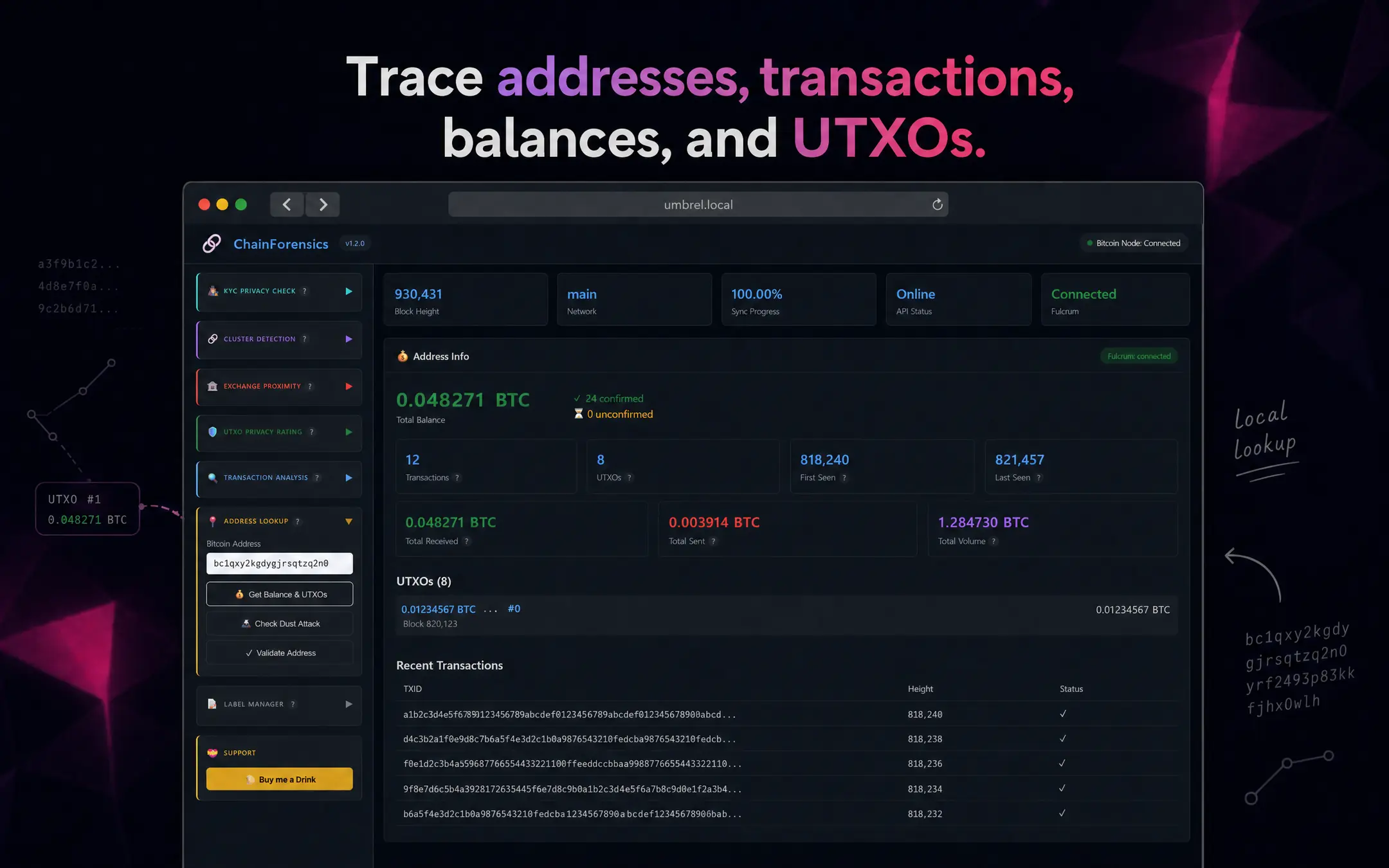 Screenshot 3 of ChainForensics