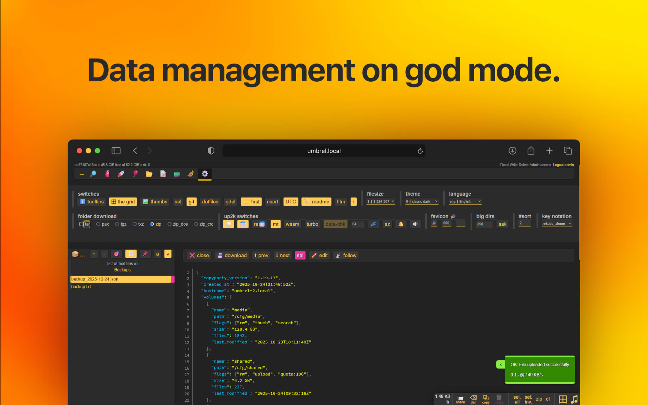 Screenshot 5 of copyparty