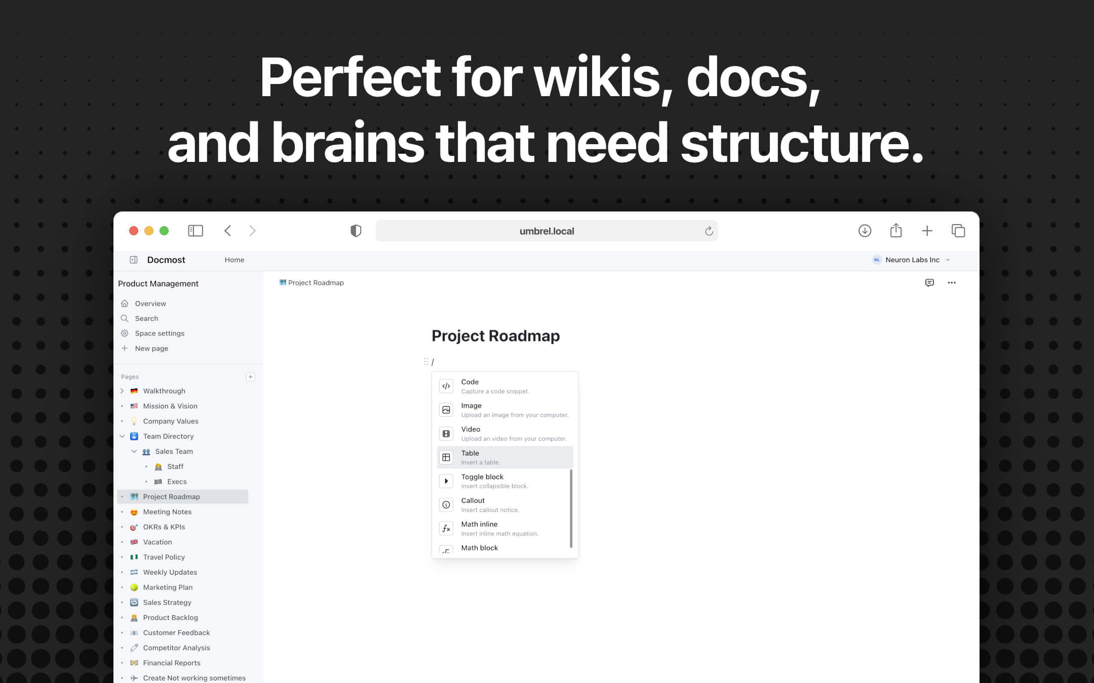 Screenshot 3 of Docmost