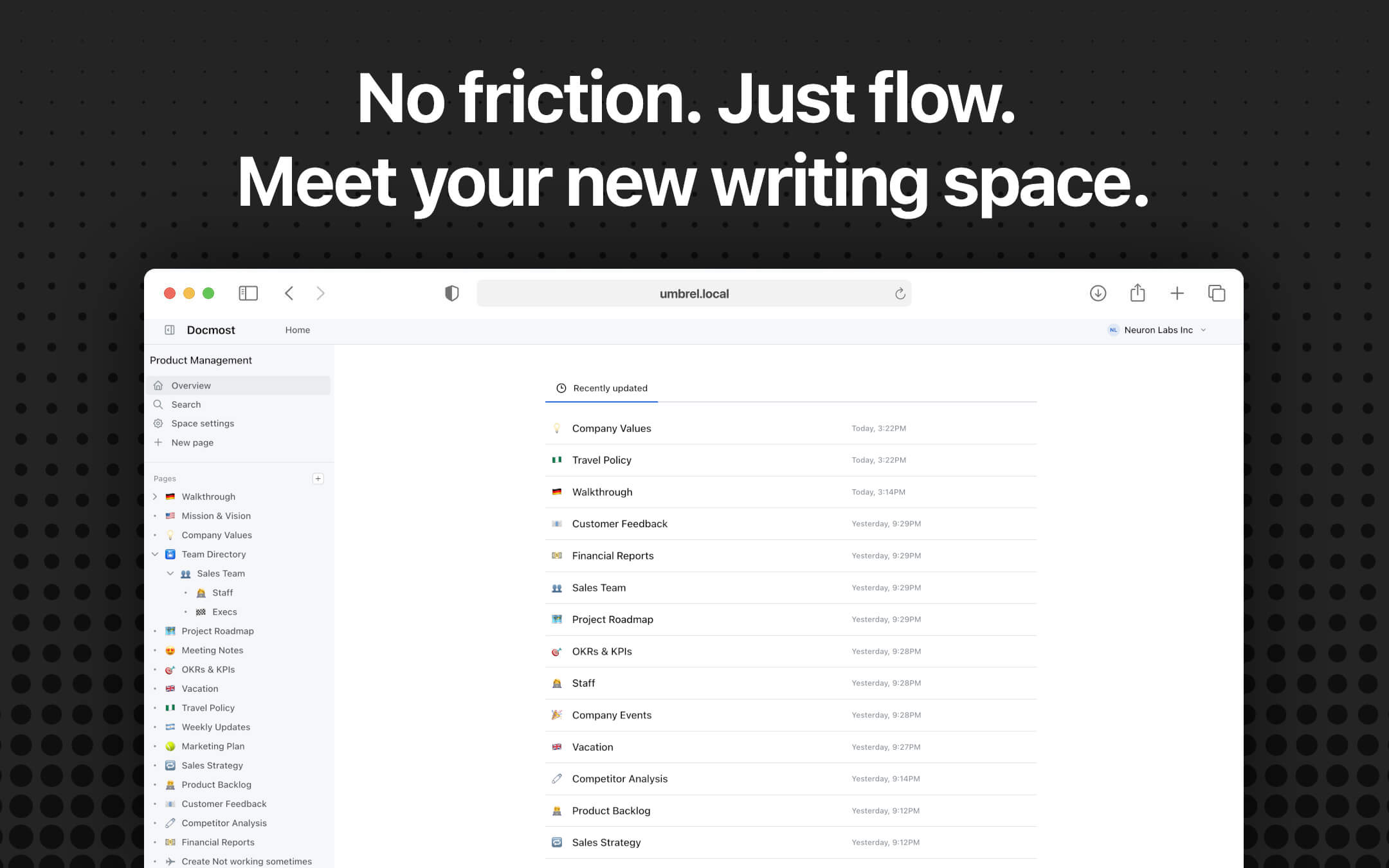 Screenshot 5 of Docmost