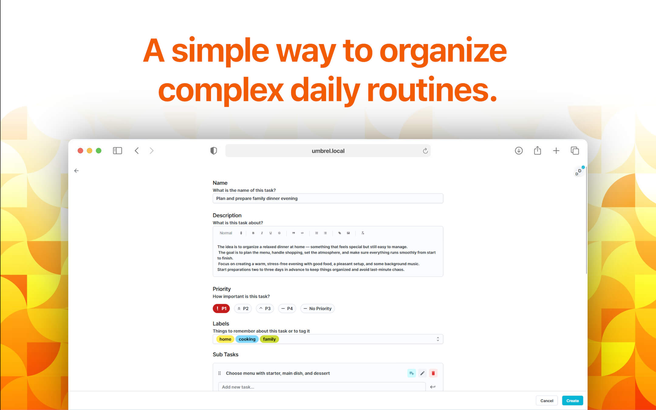 Screenshot 3 of Donetick