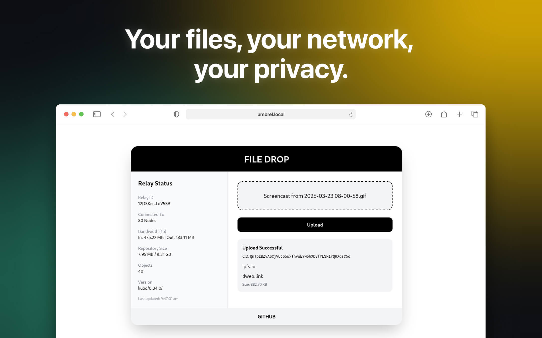 Screenshot 3 of File Drop