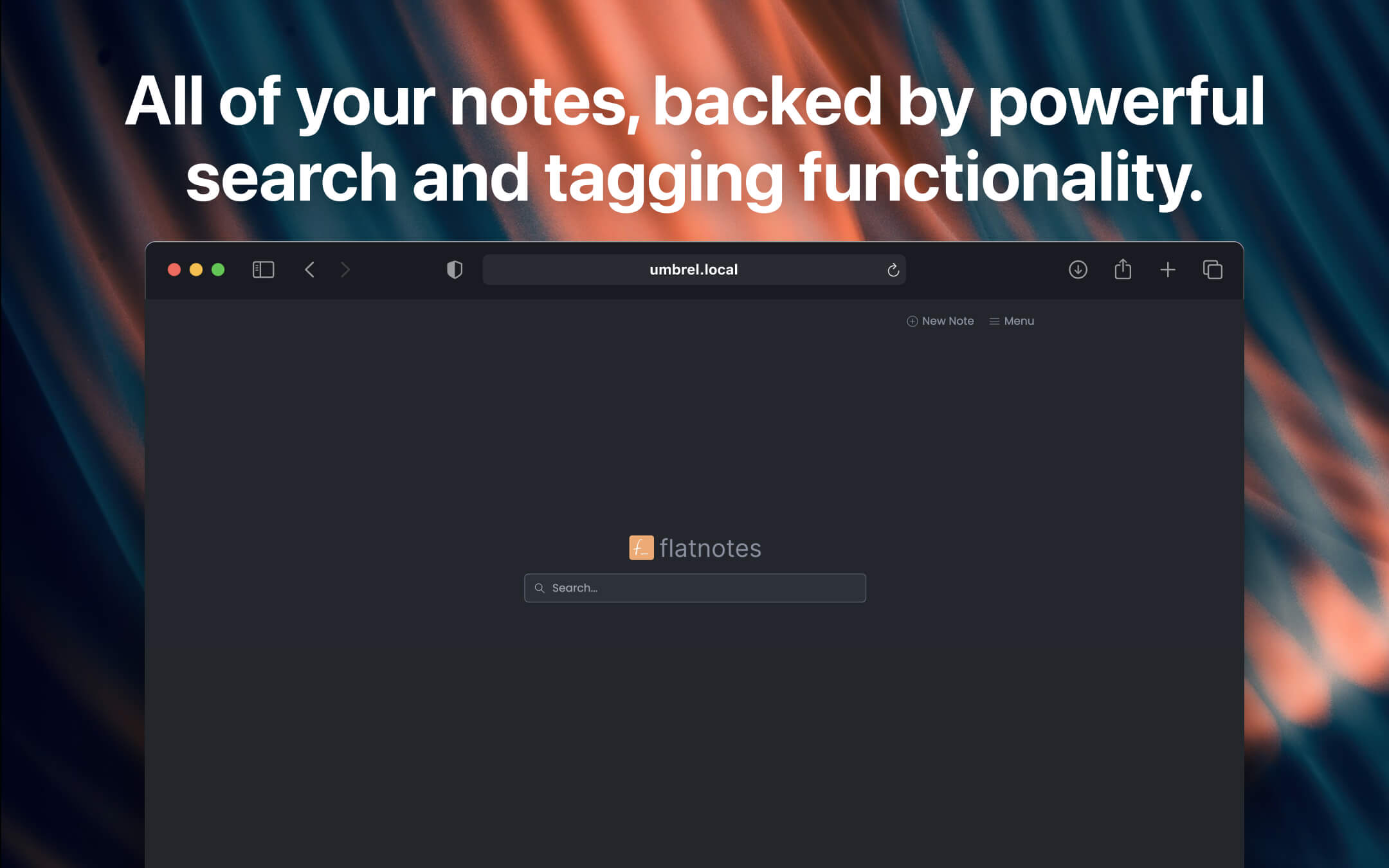 Screenshot 3 of flatnotes