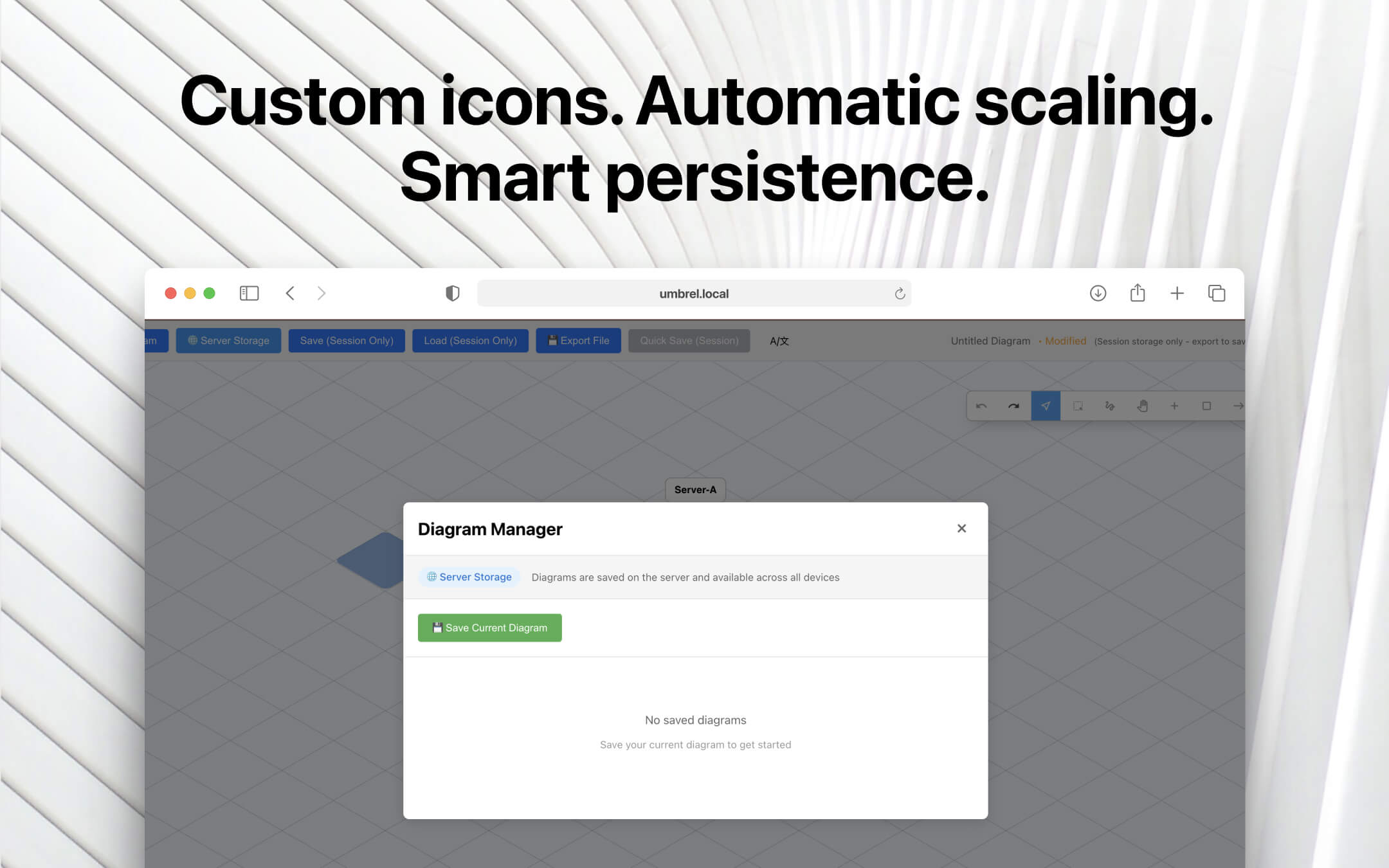 Screenshot 3 of FossFLOW