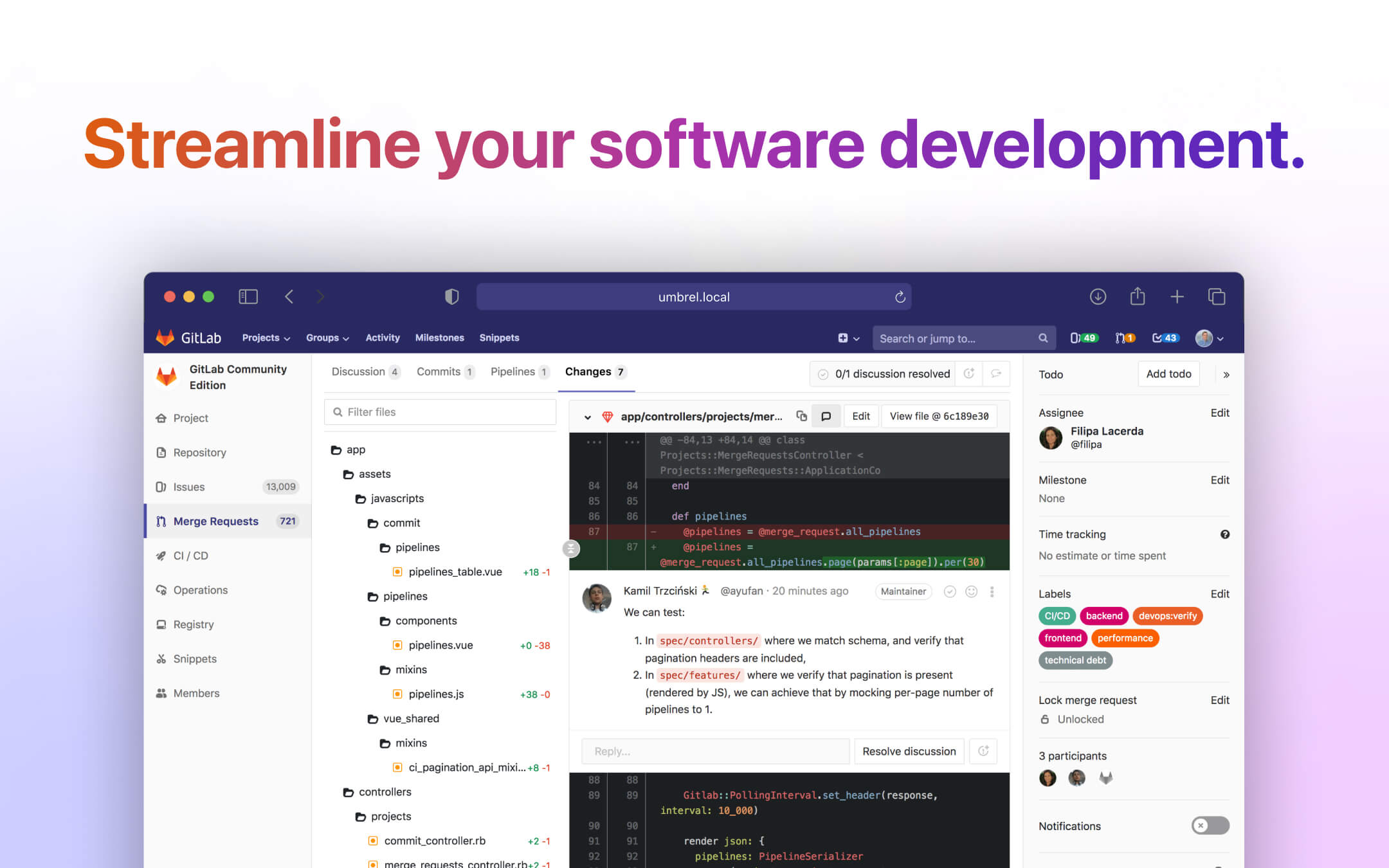 Screenshot 3 of GitLab