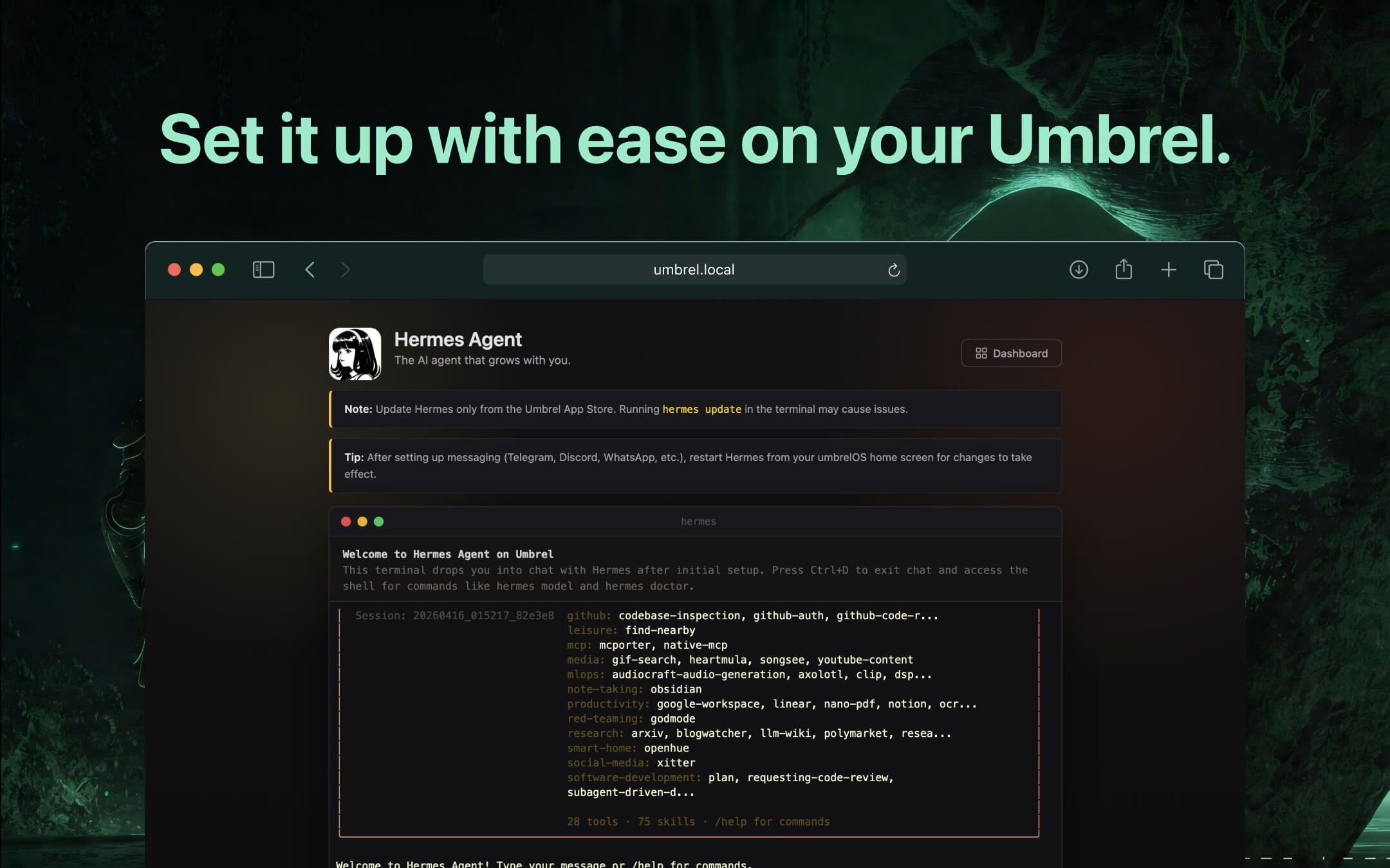 Screenshot 4 of Hermes Agent