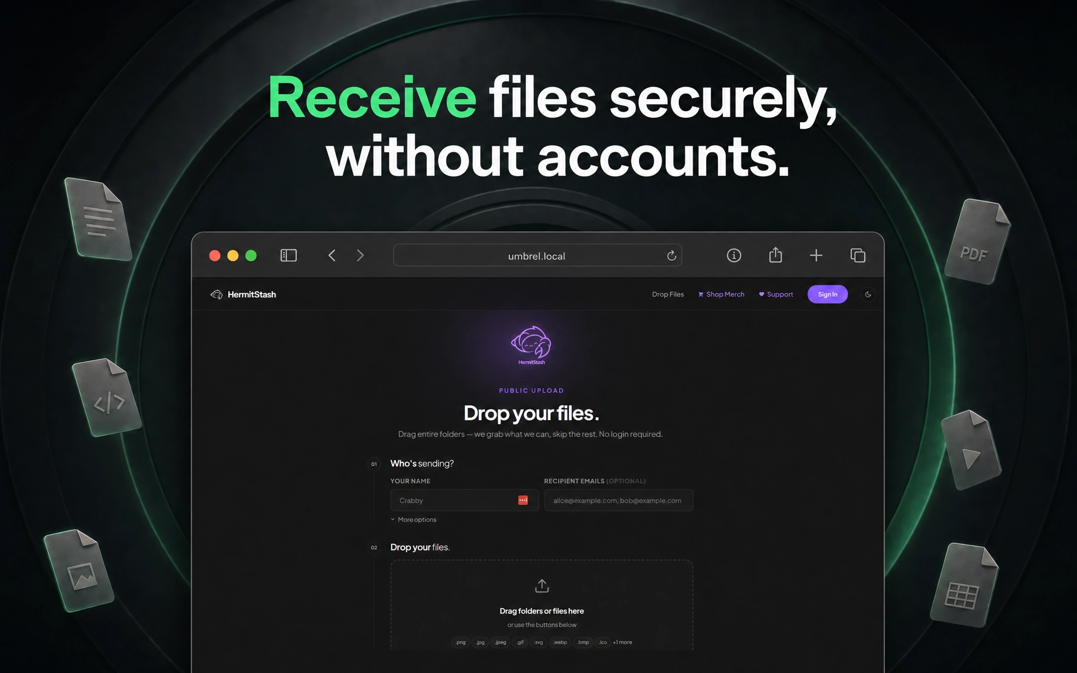 Screenshot 4 of HermitStash