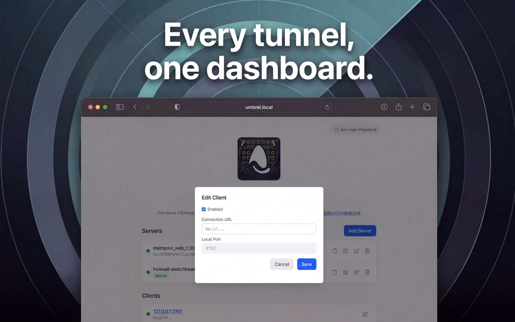 Screenshot 4 of Holesail Switchboard