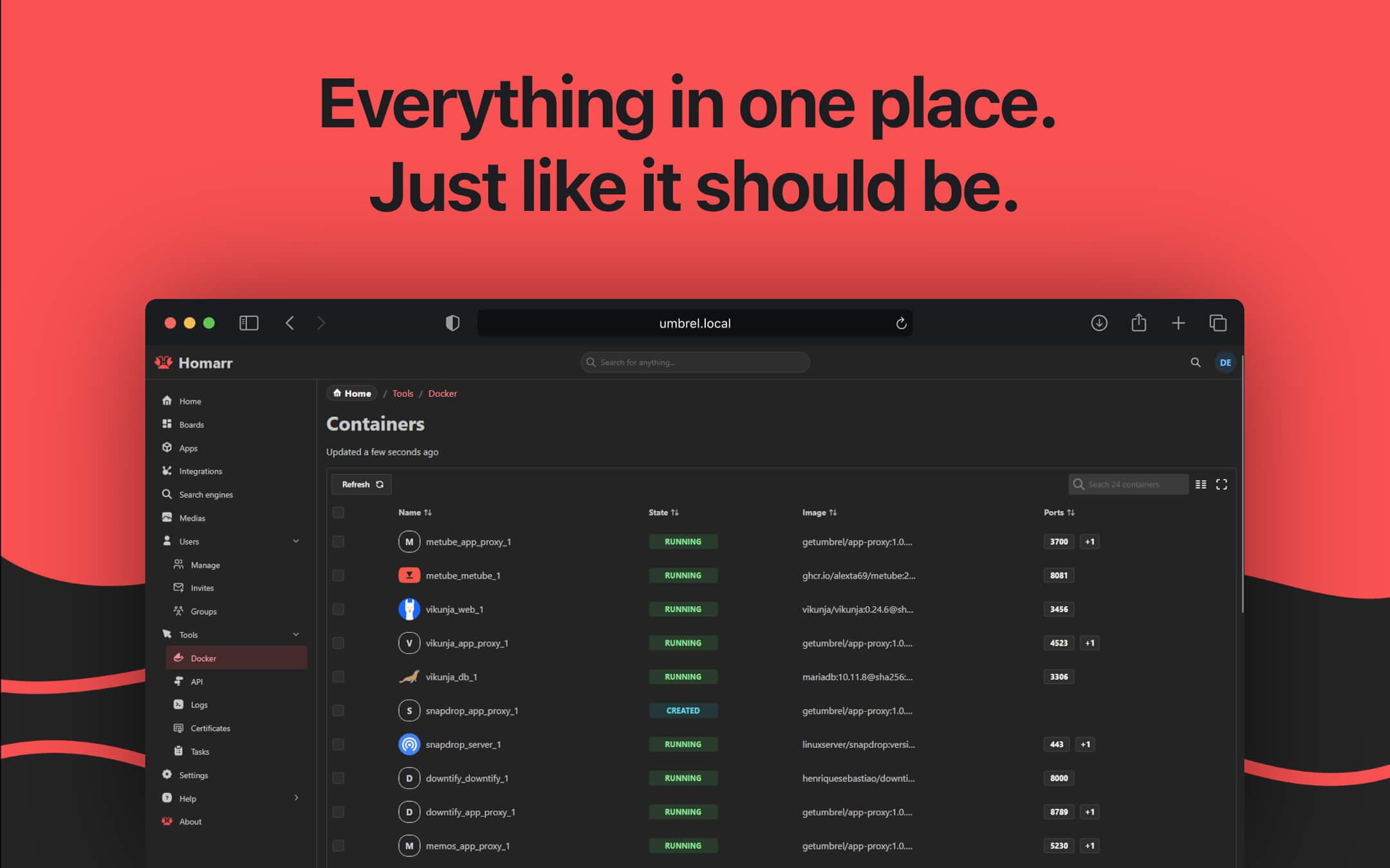 Screenshot 3 of Homarr