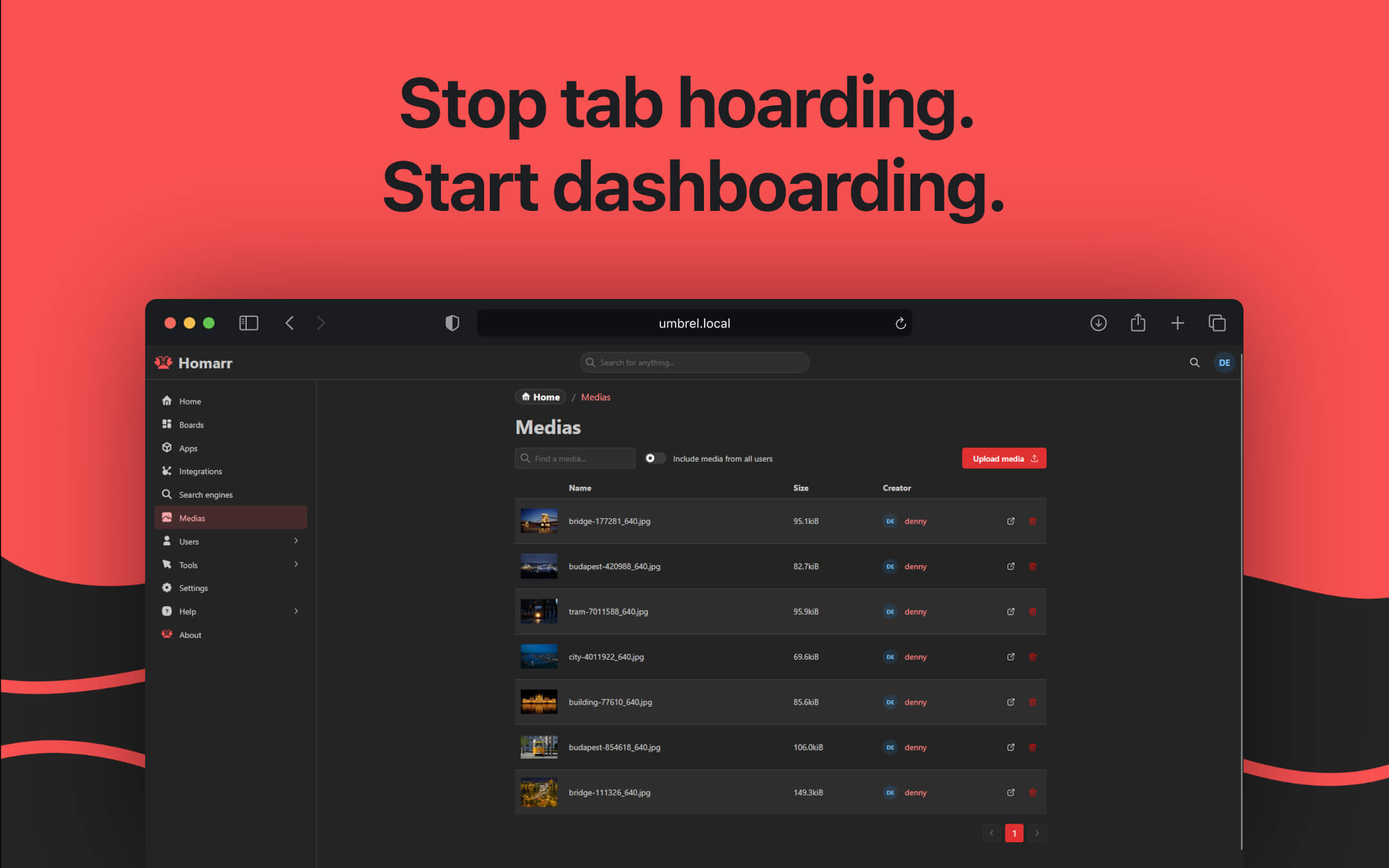 Screenshot 4 of Homarr