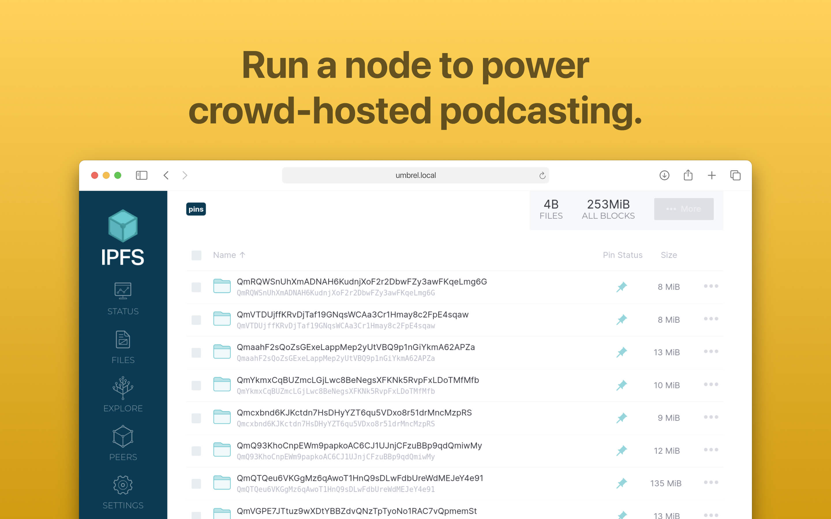 Screenshot 3 of IPFS Podcasting