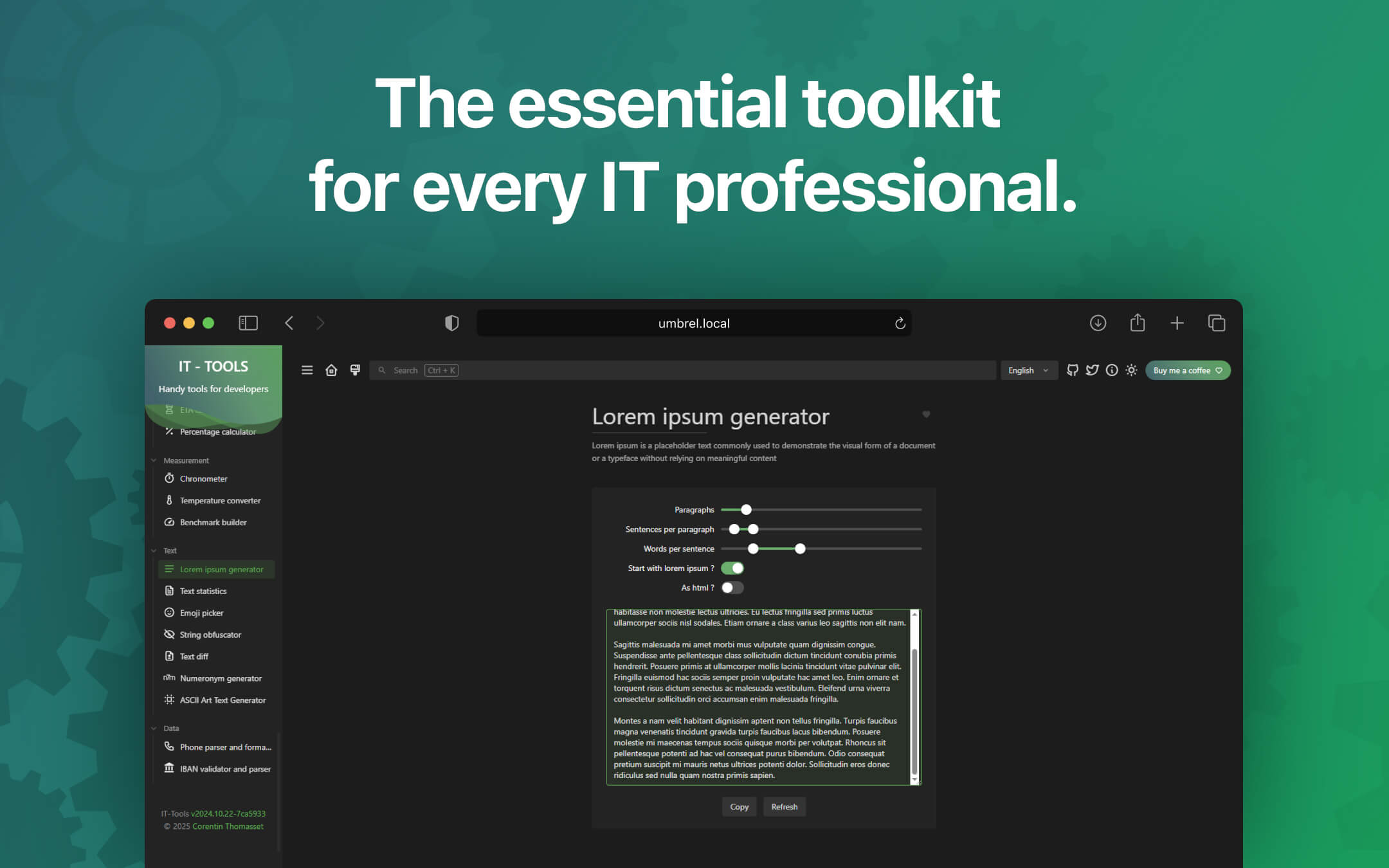 Screenshot 5 of IT-Tools