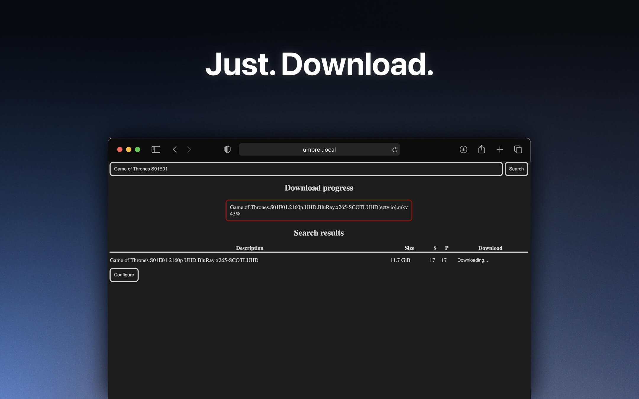 Screenshot 3 of Just. Download.