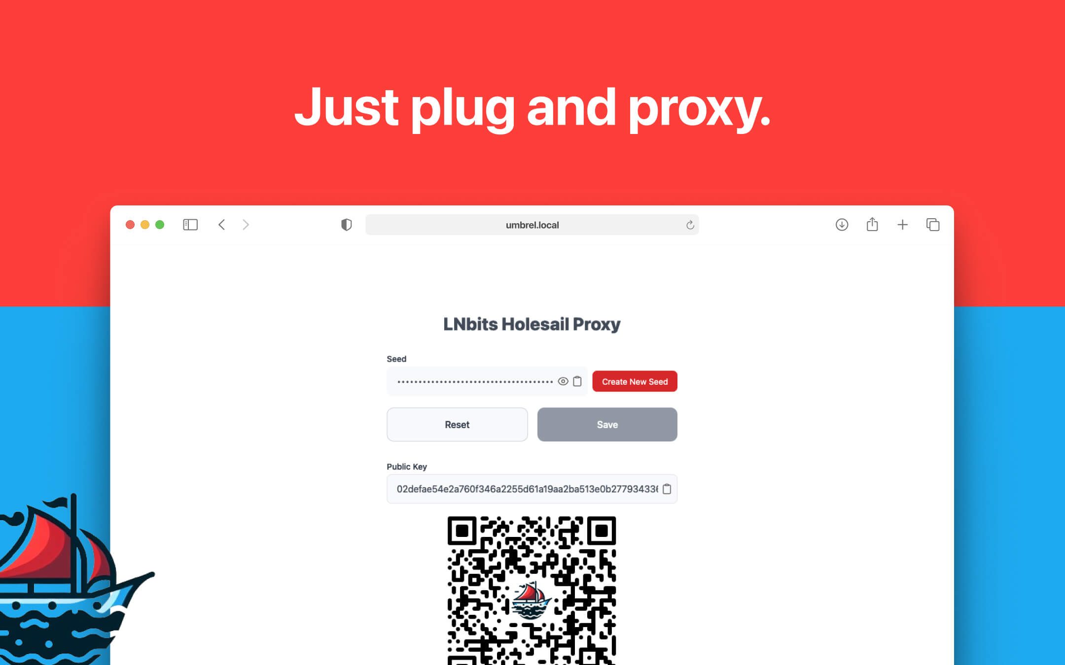Screenshot 3 of LNbits Holesail Proxy