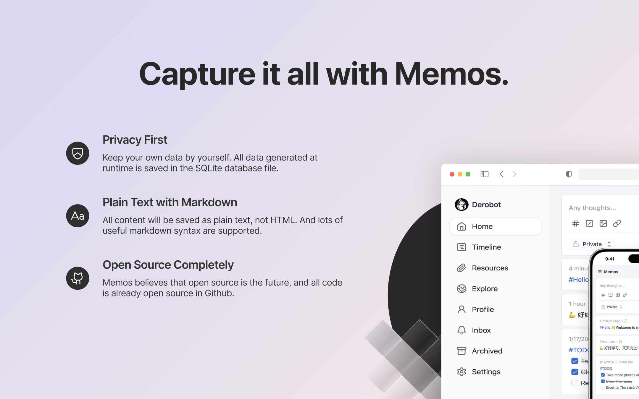 Screenshot 3 of Memos