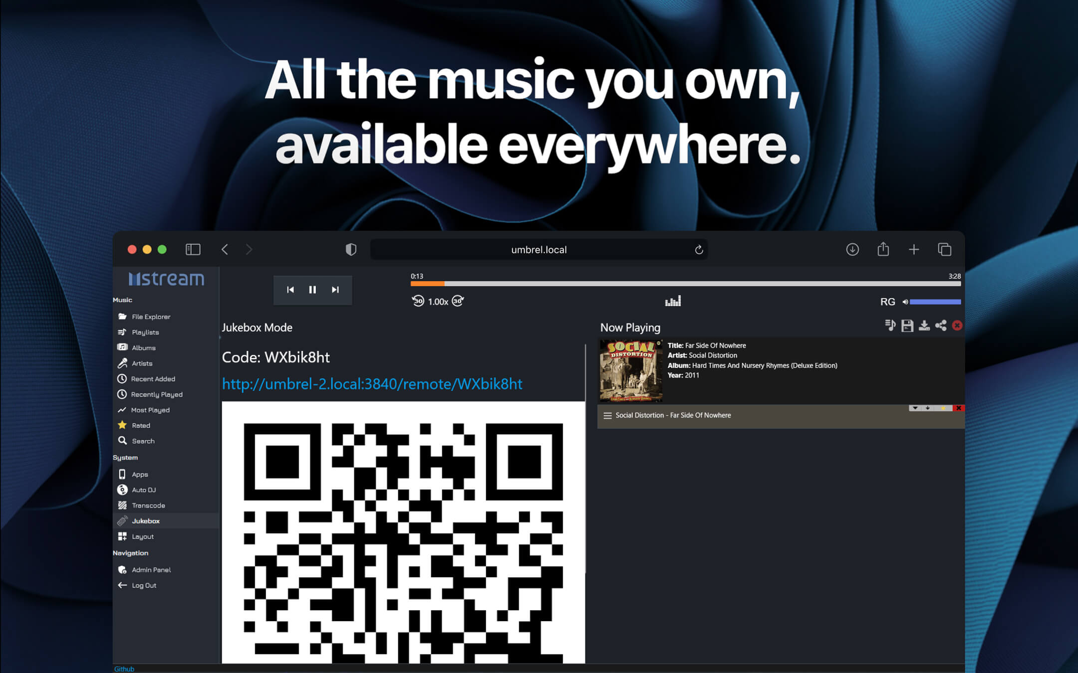 Screenshot 5 of mStream