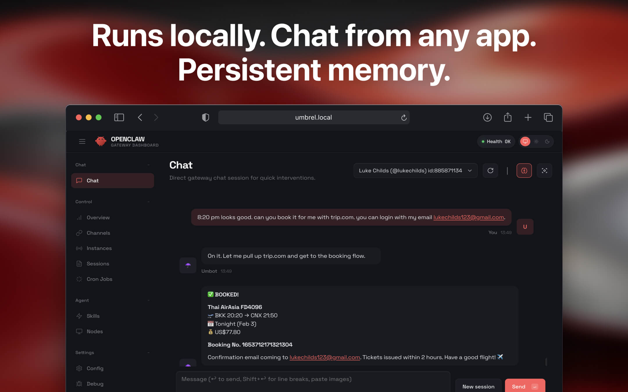 Screenshot 3 of OpenClaw