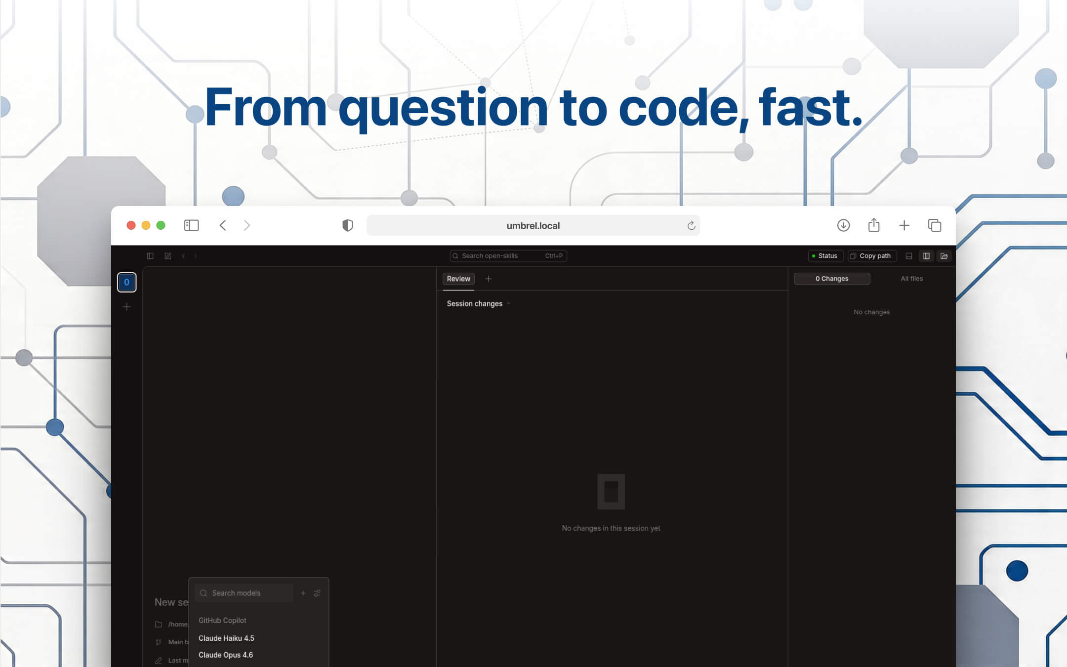 Screenshot 3 of OpenCode