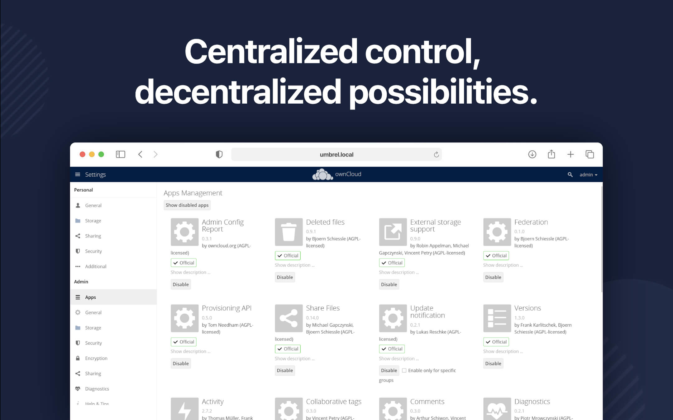 Screenshot 3 of ownCloud