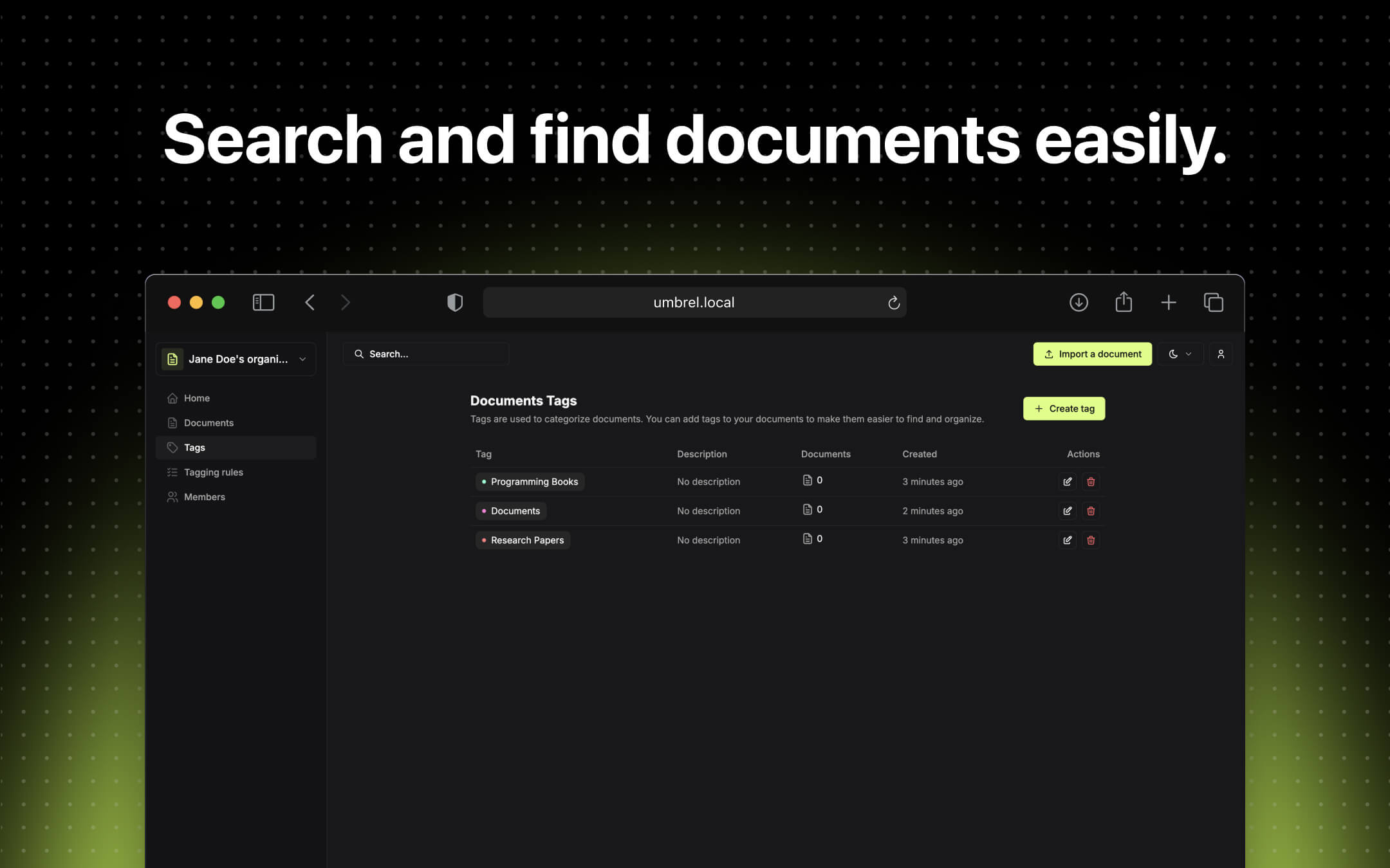 Screenshot 3 of Papra