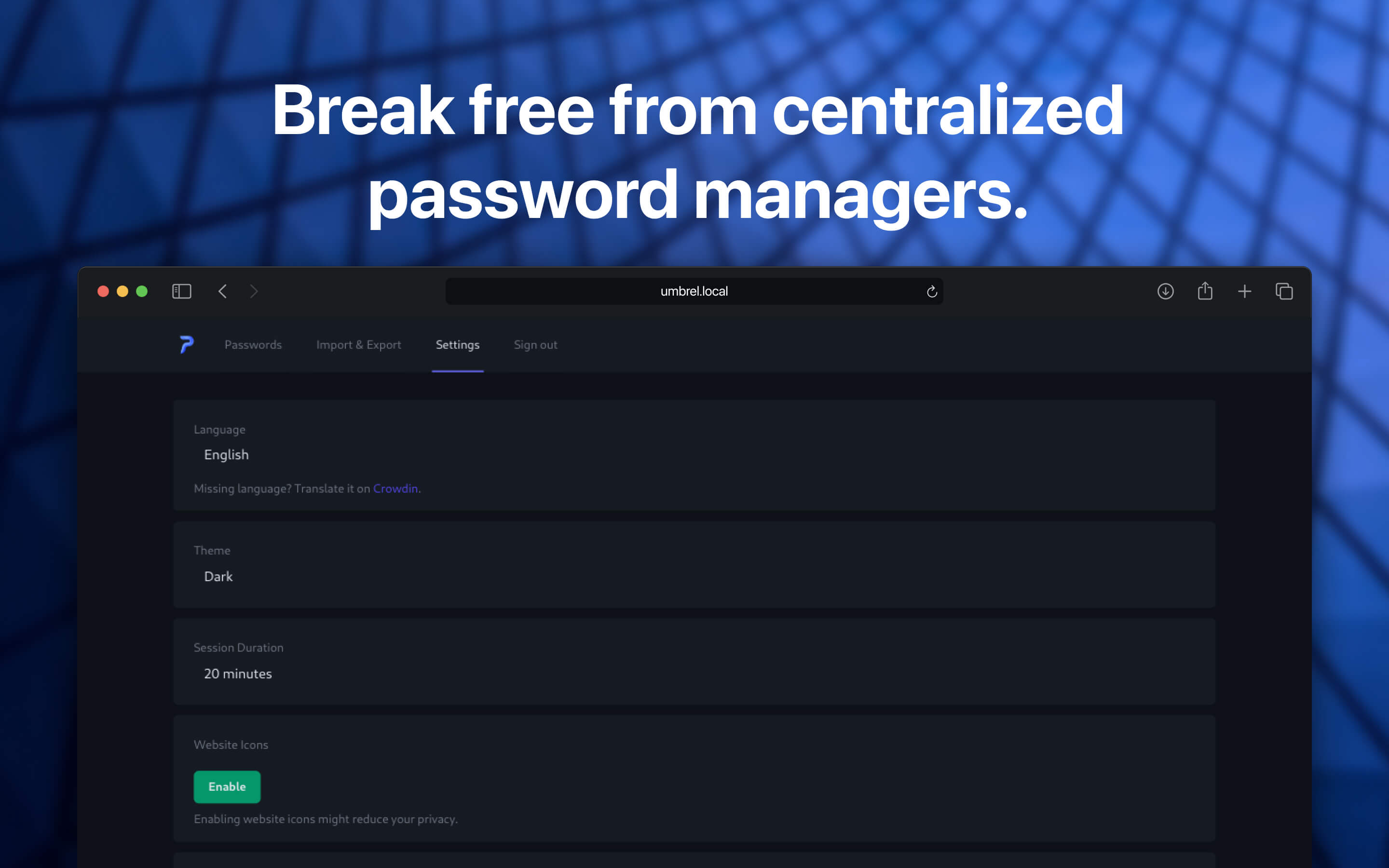 Screenshot 4 of Passky Client