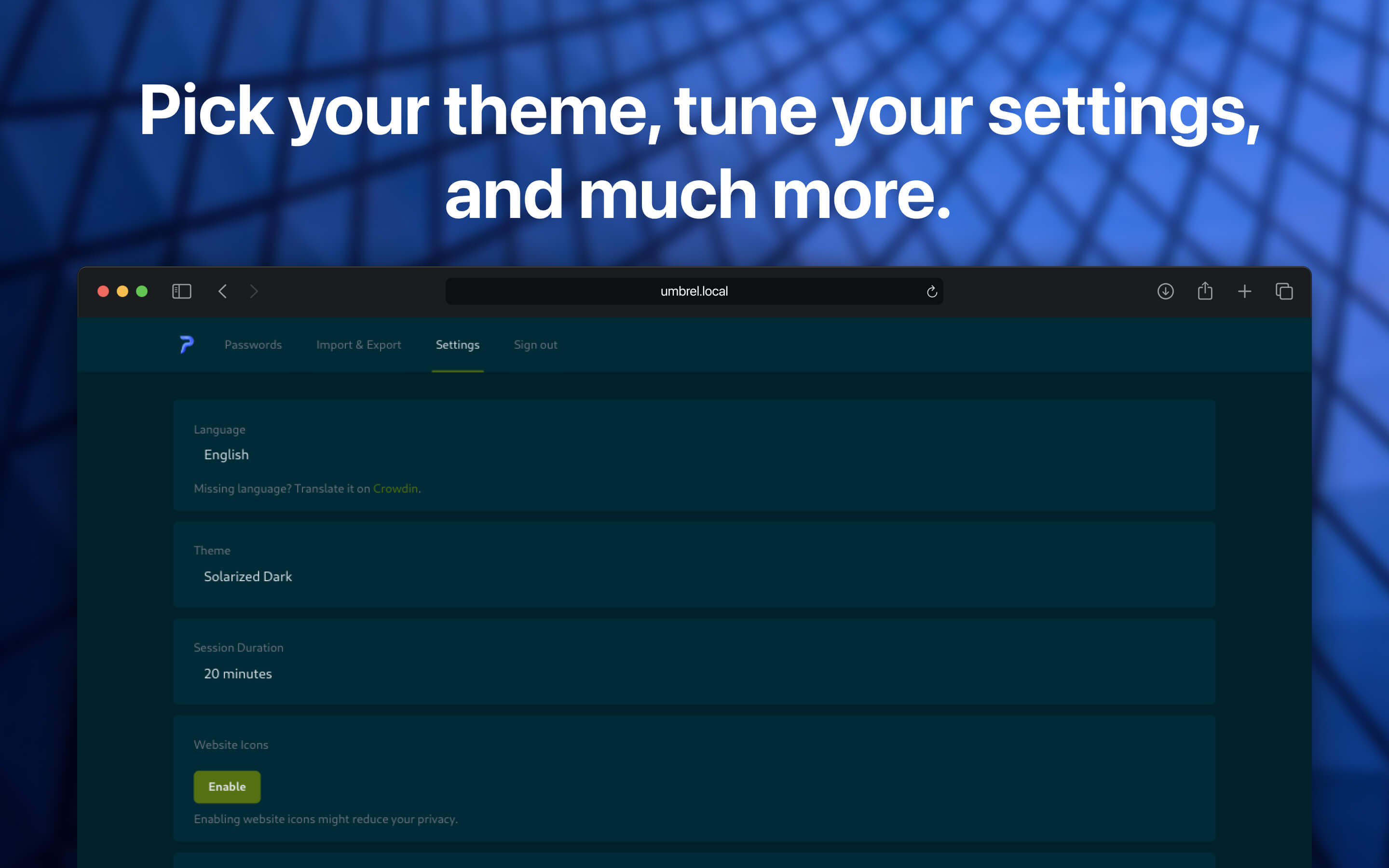 Screenshot 5 of Passky Client