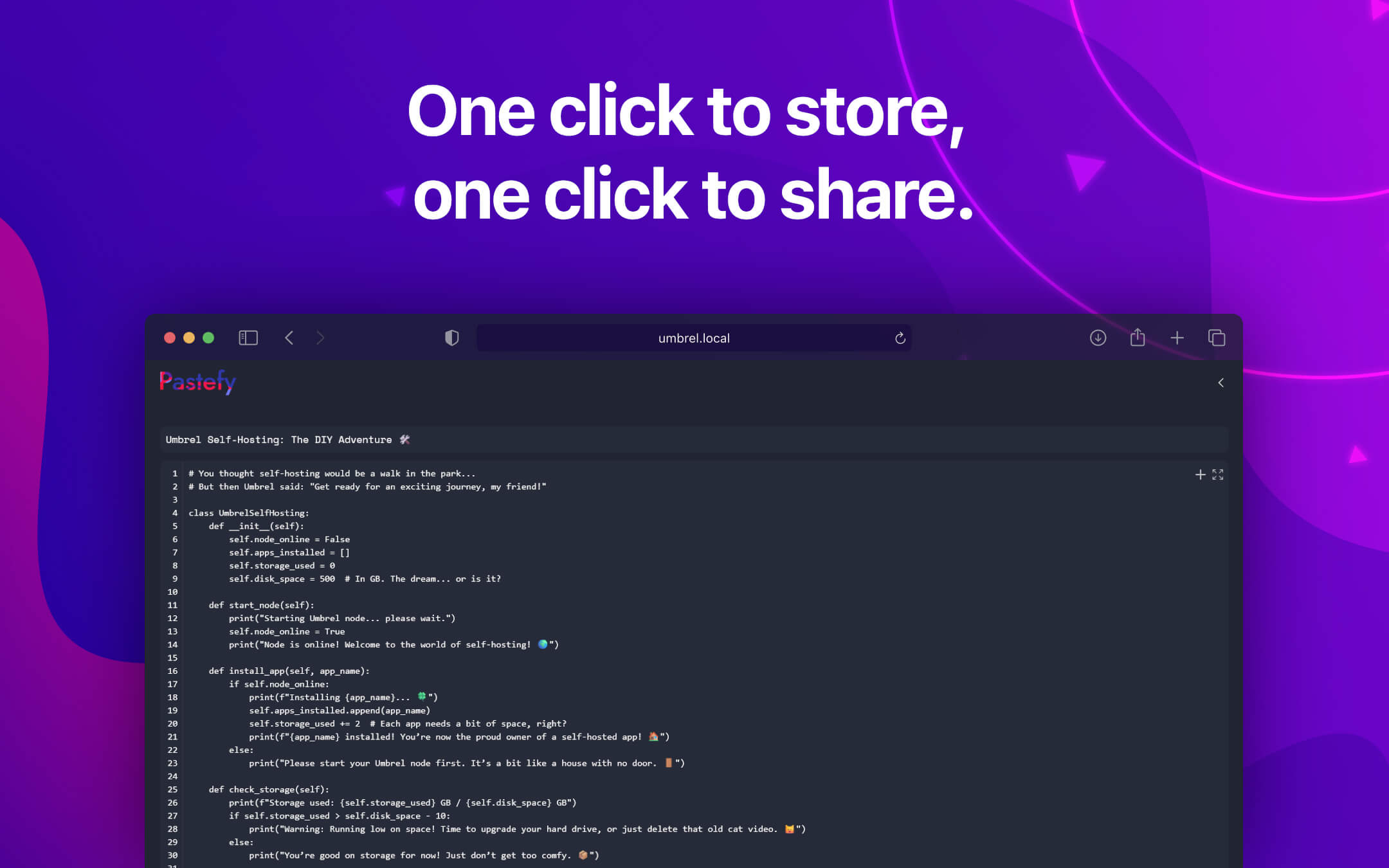 Screenshot 3 of Pastefy