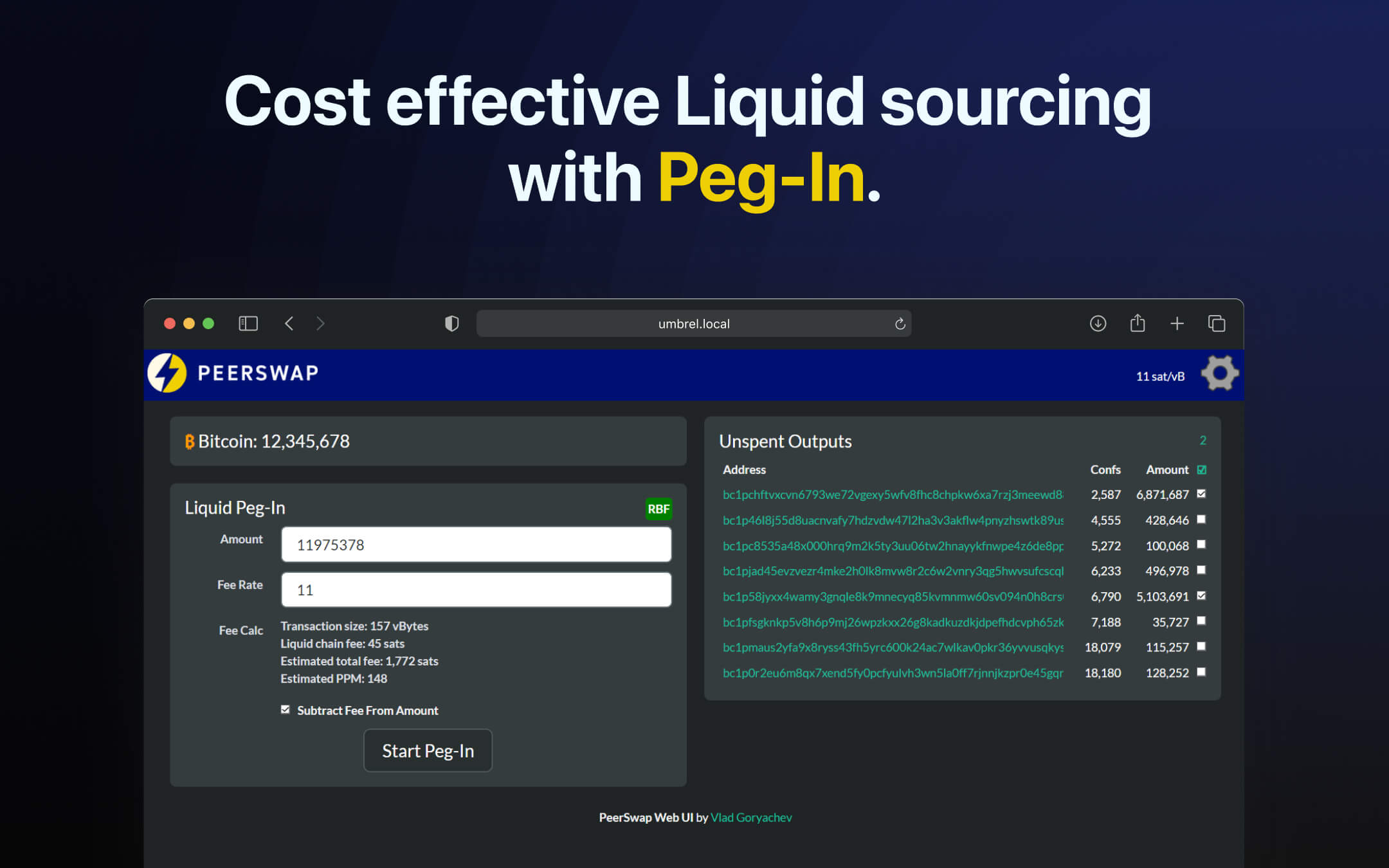 Screenshot 3 of PeerSwap