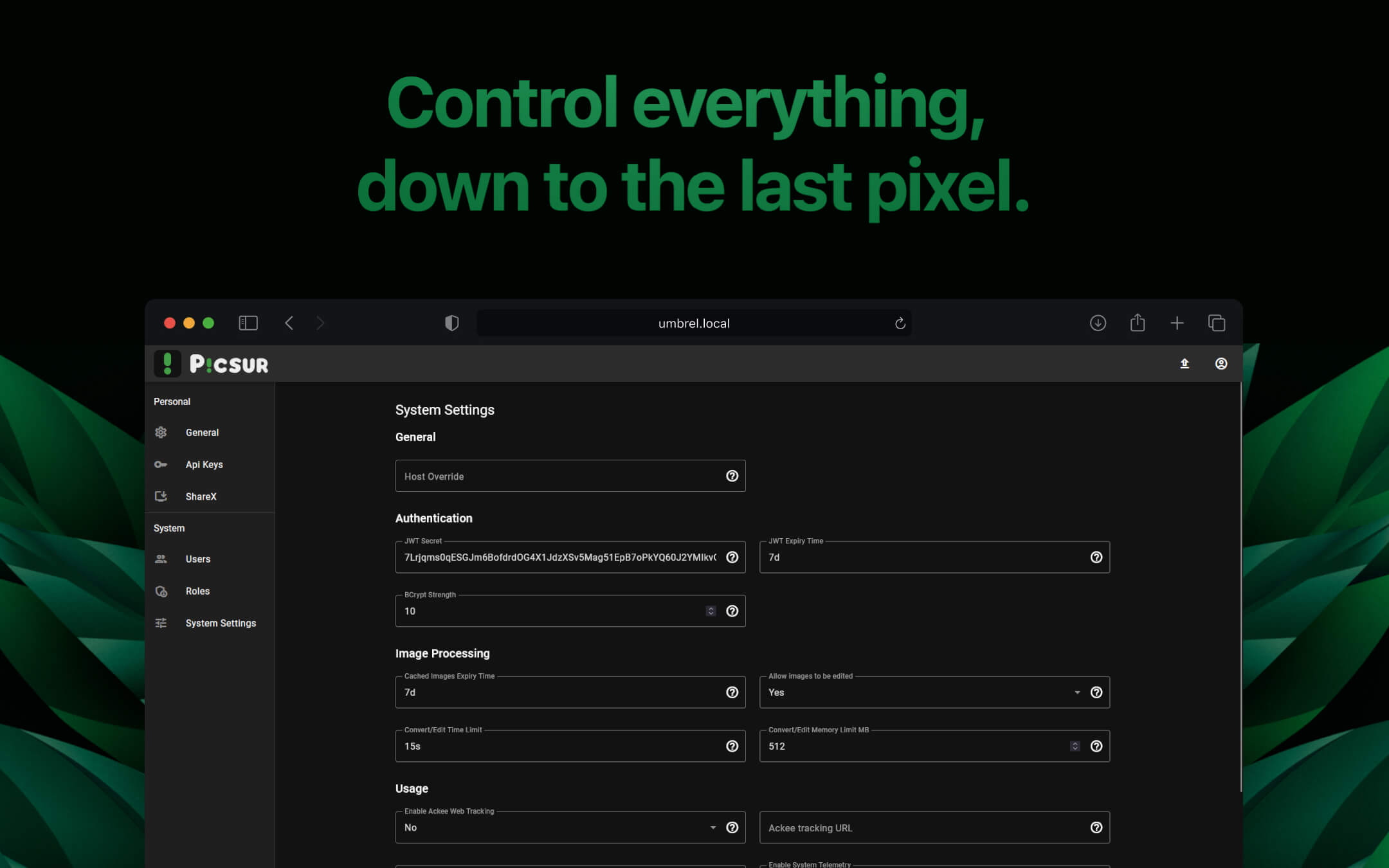 Screenshot 5 of Picsur