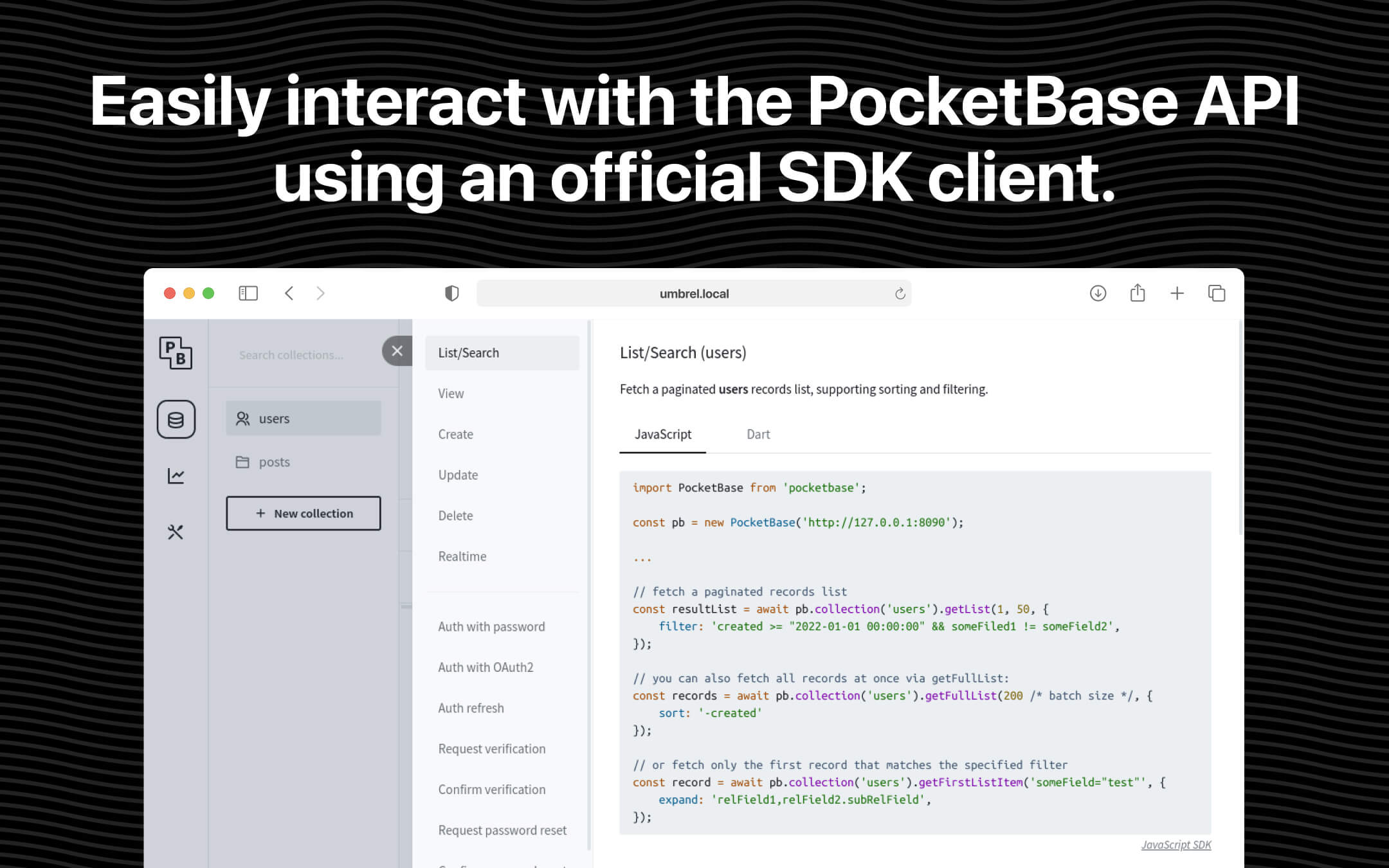 Screenshot 3 of PocketBase