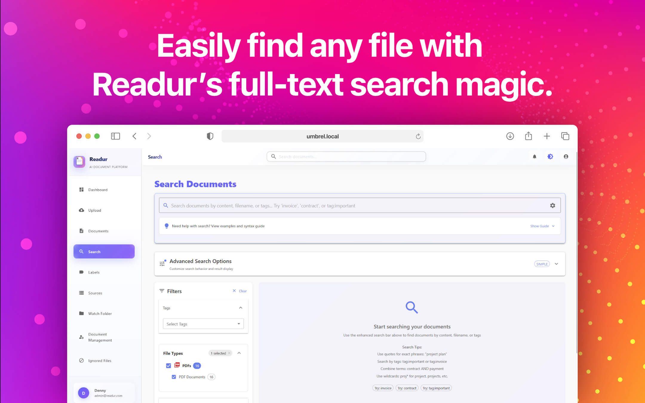 Screenshot 4 of Readur