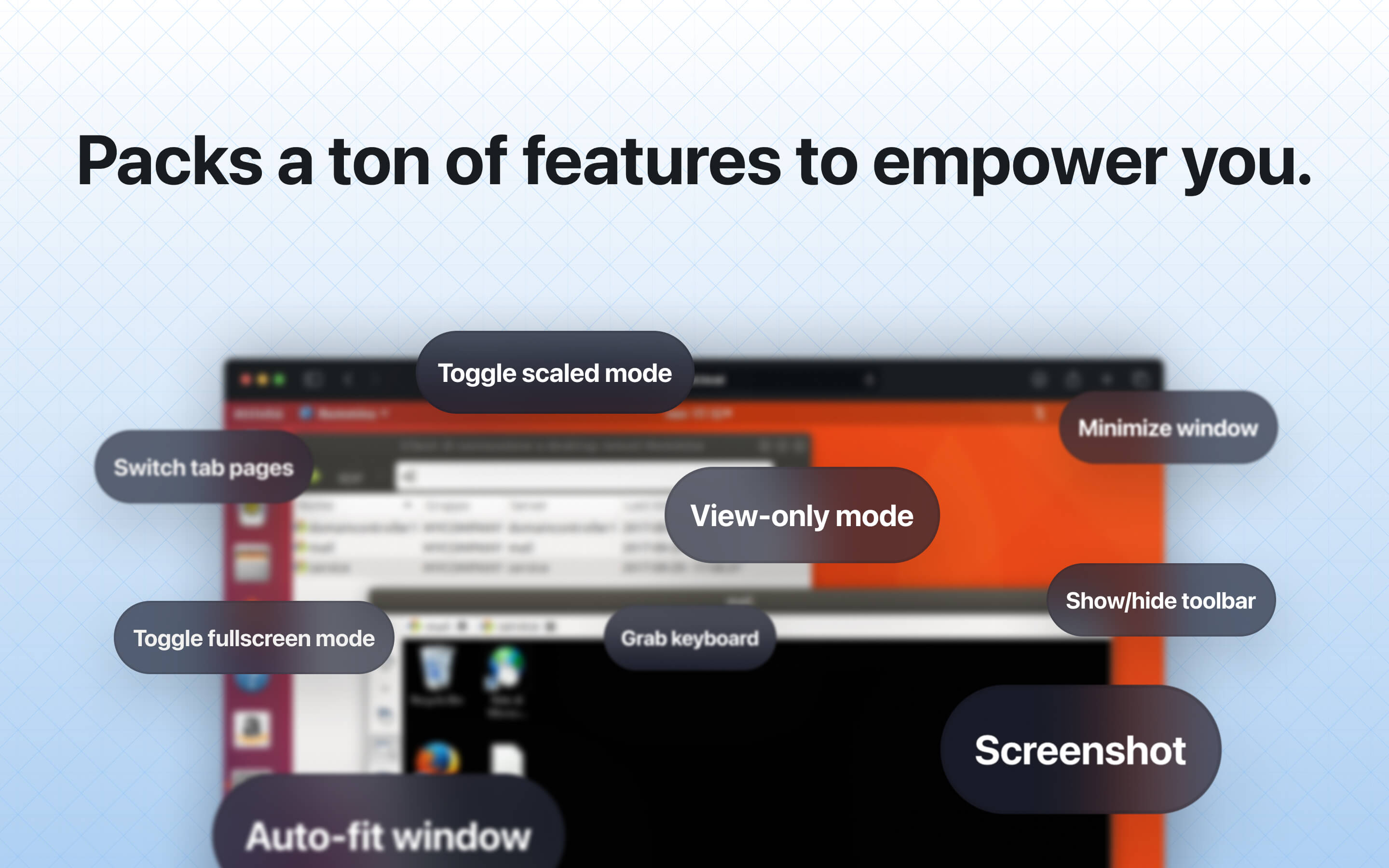 Screenshot 3 of Remmina