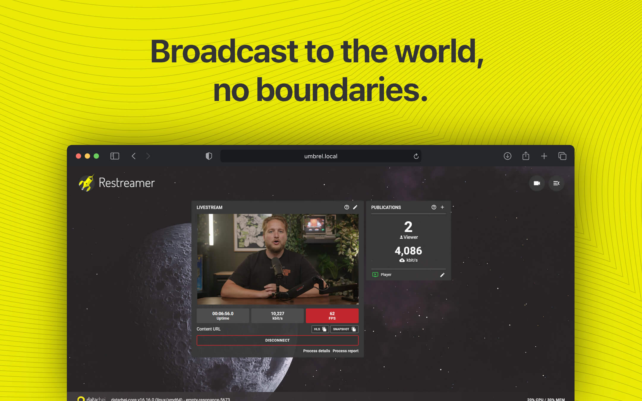 Screenshot 3 of Restreamer