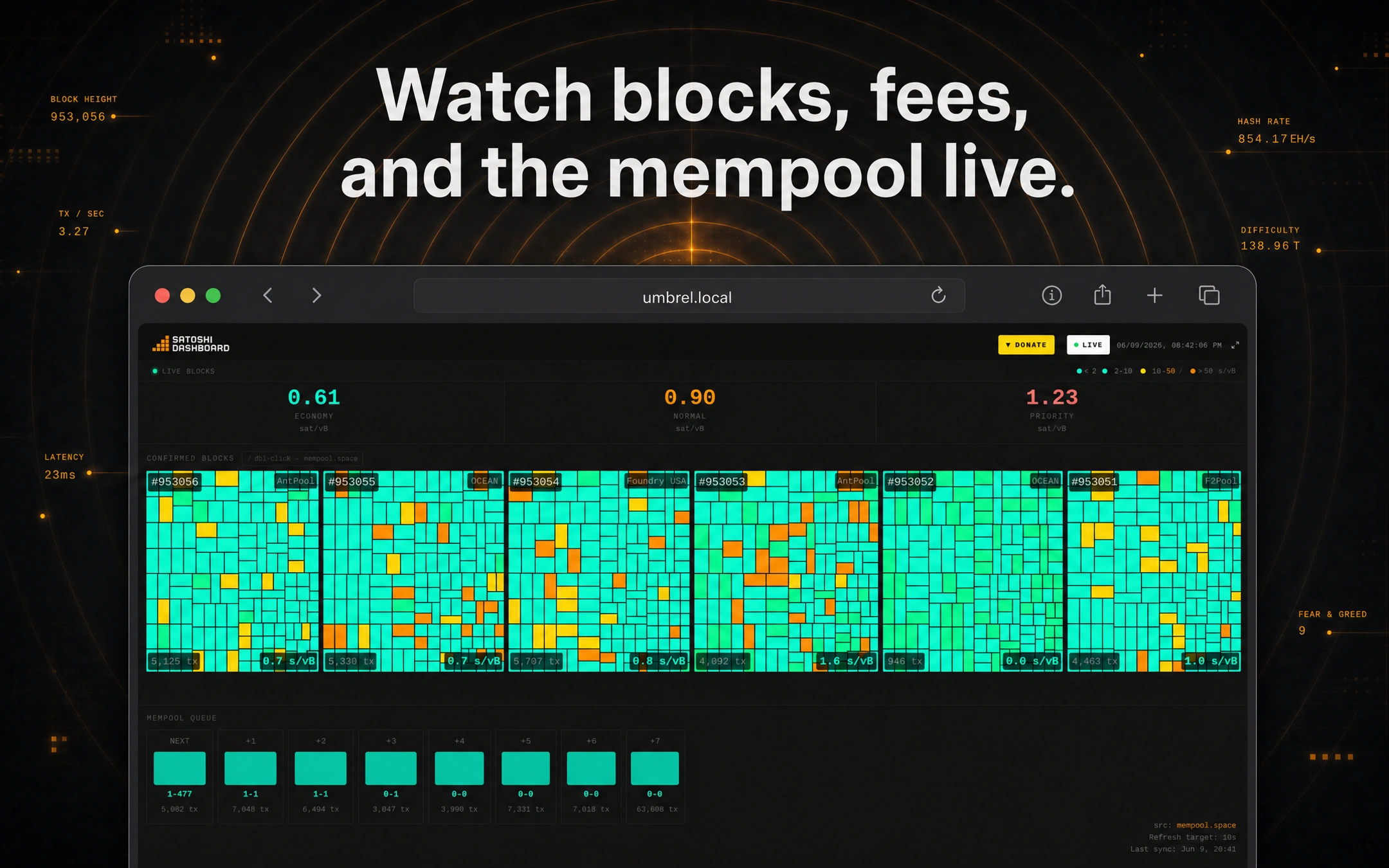 Screenshot 4 of Satoshi Dashboard