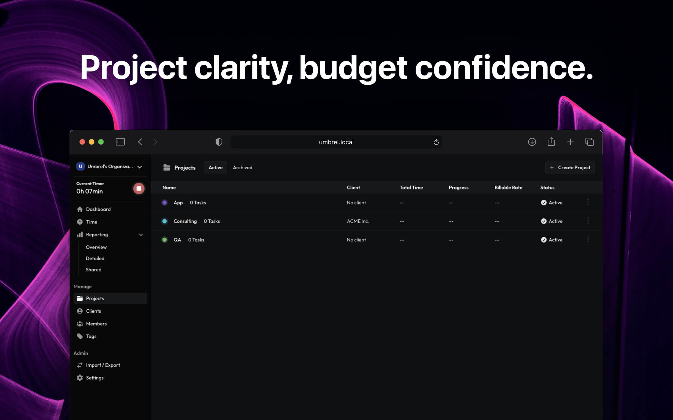 Screenshot 3 of Solidtime
