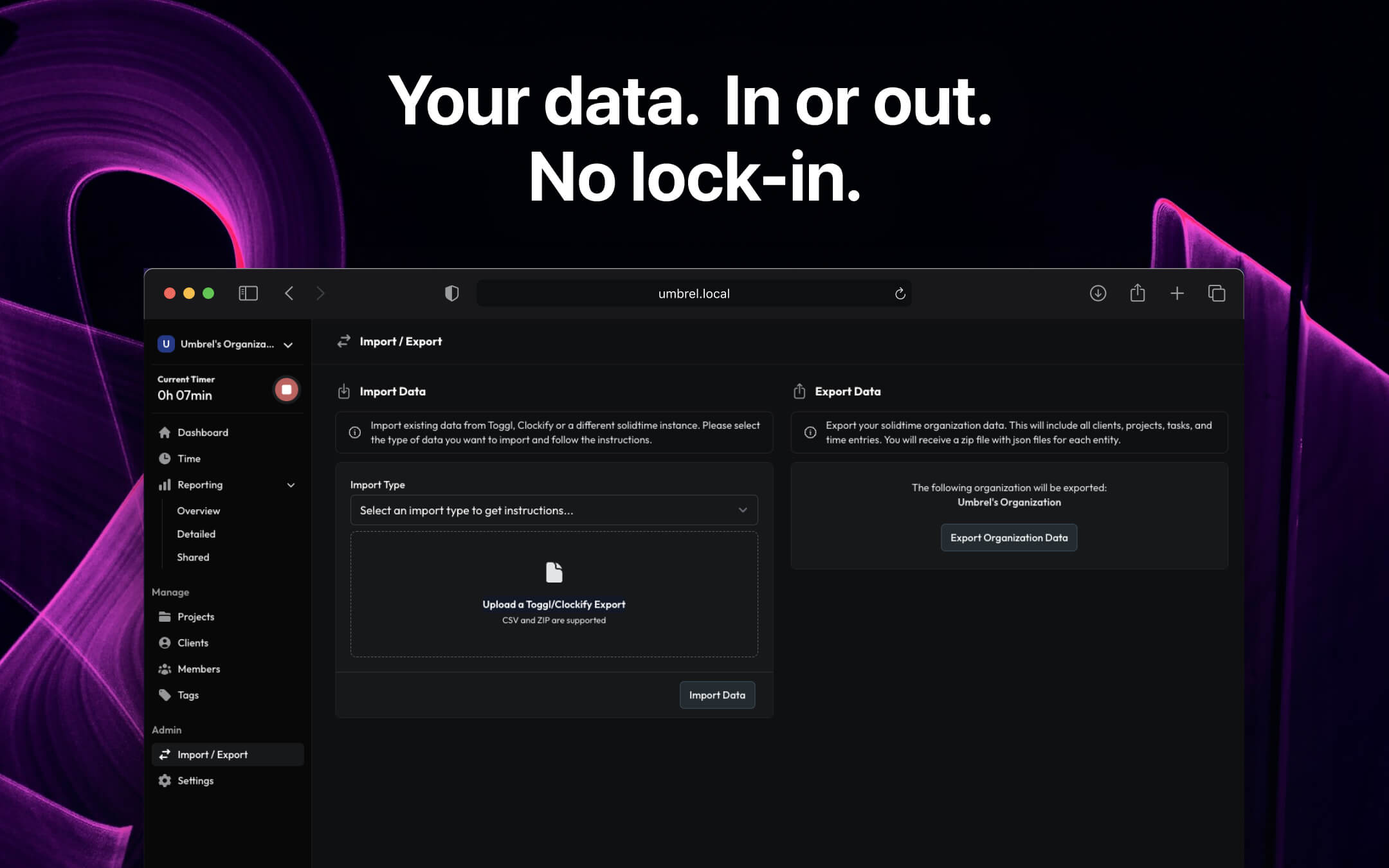Screenshot 4 of Solidtime