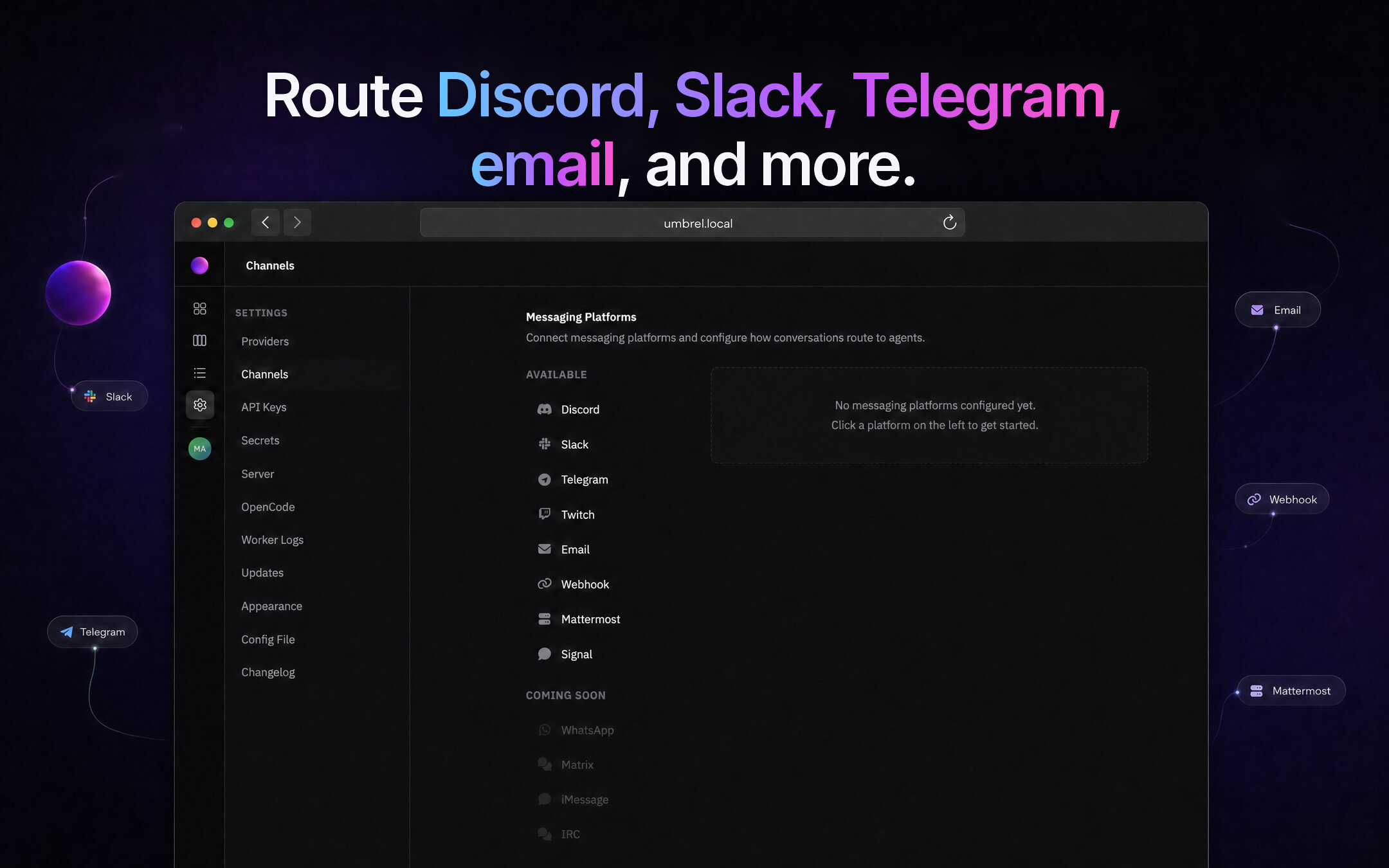 Screenshot 5 of Spacebot