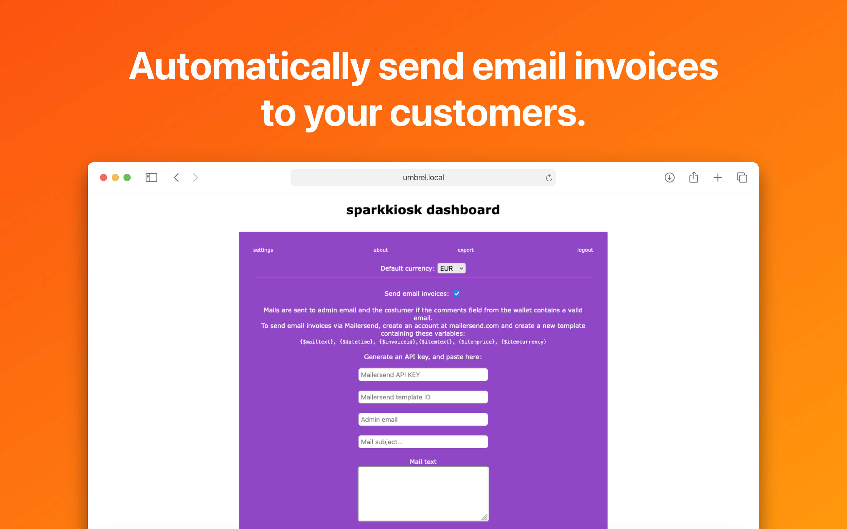 Screenshot 3 of Sparkkiosk