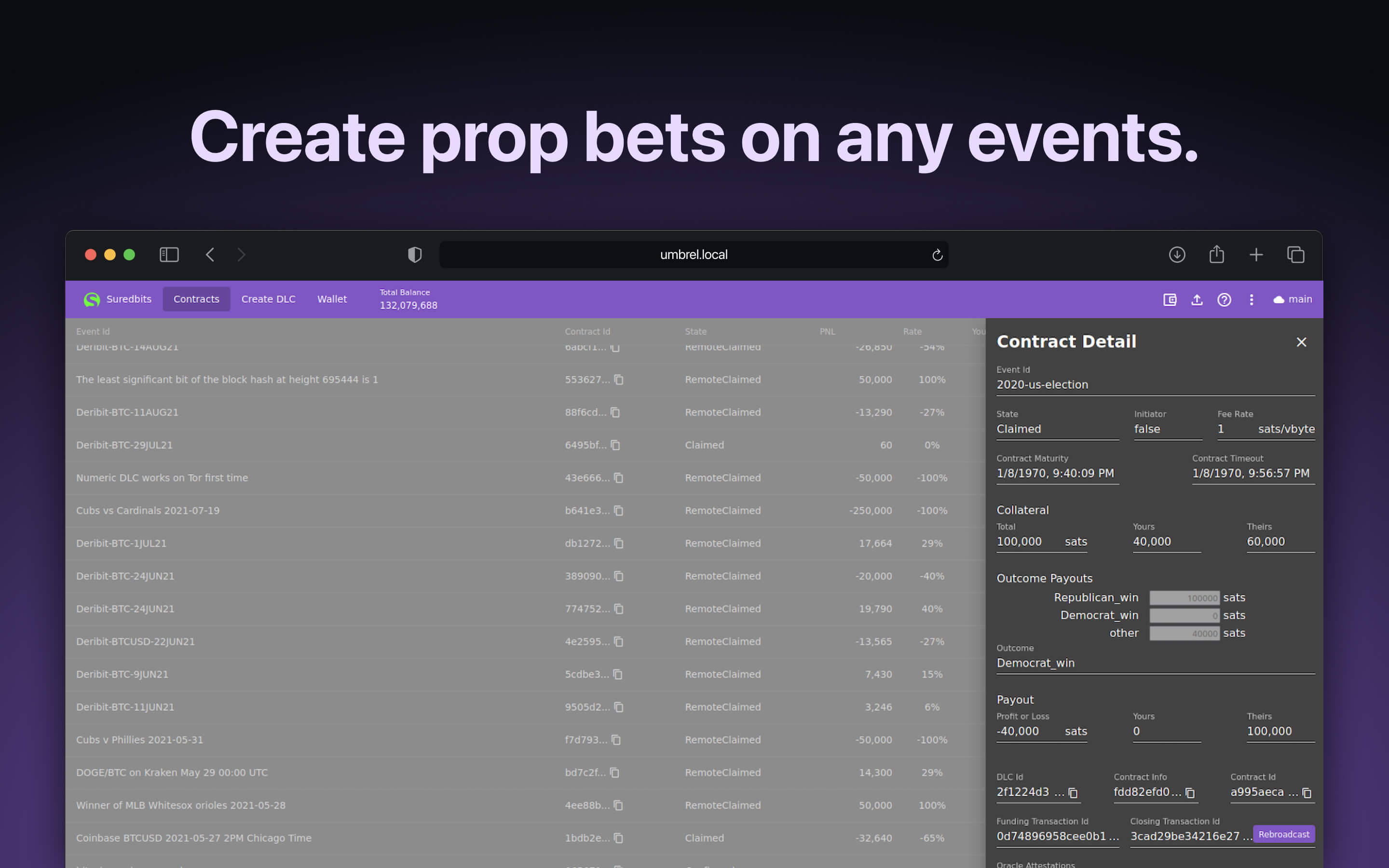Screenshot 3 of Suredbits Wallet