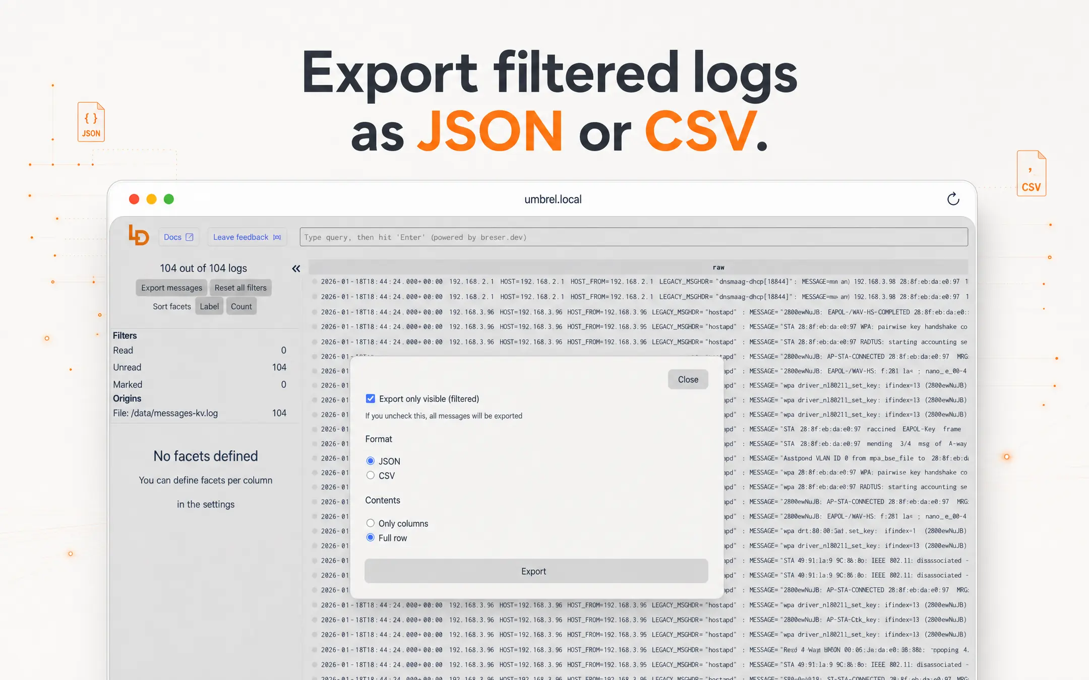 Screenshot 3 of Syslog-ng