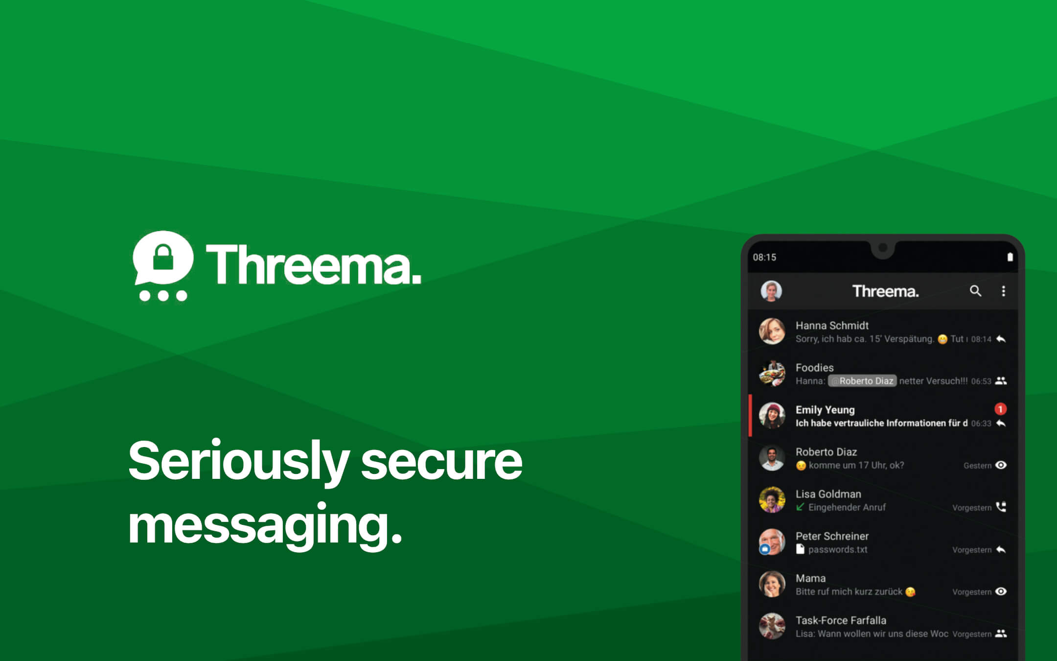 Screenshot 3 of Threema Web