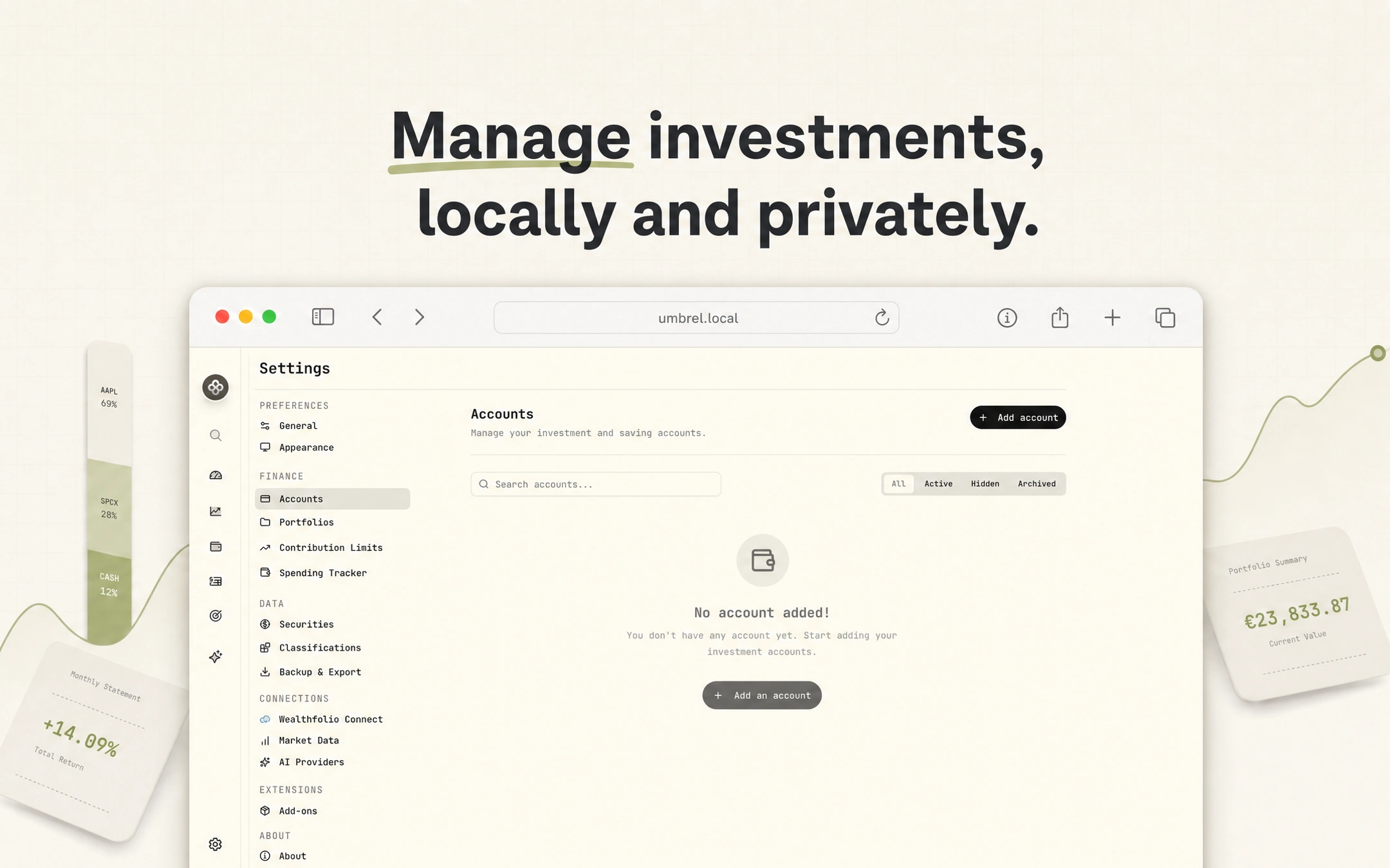Screenshot 4 of Wealthfolio