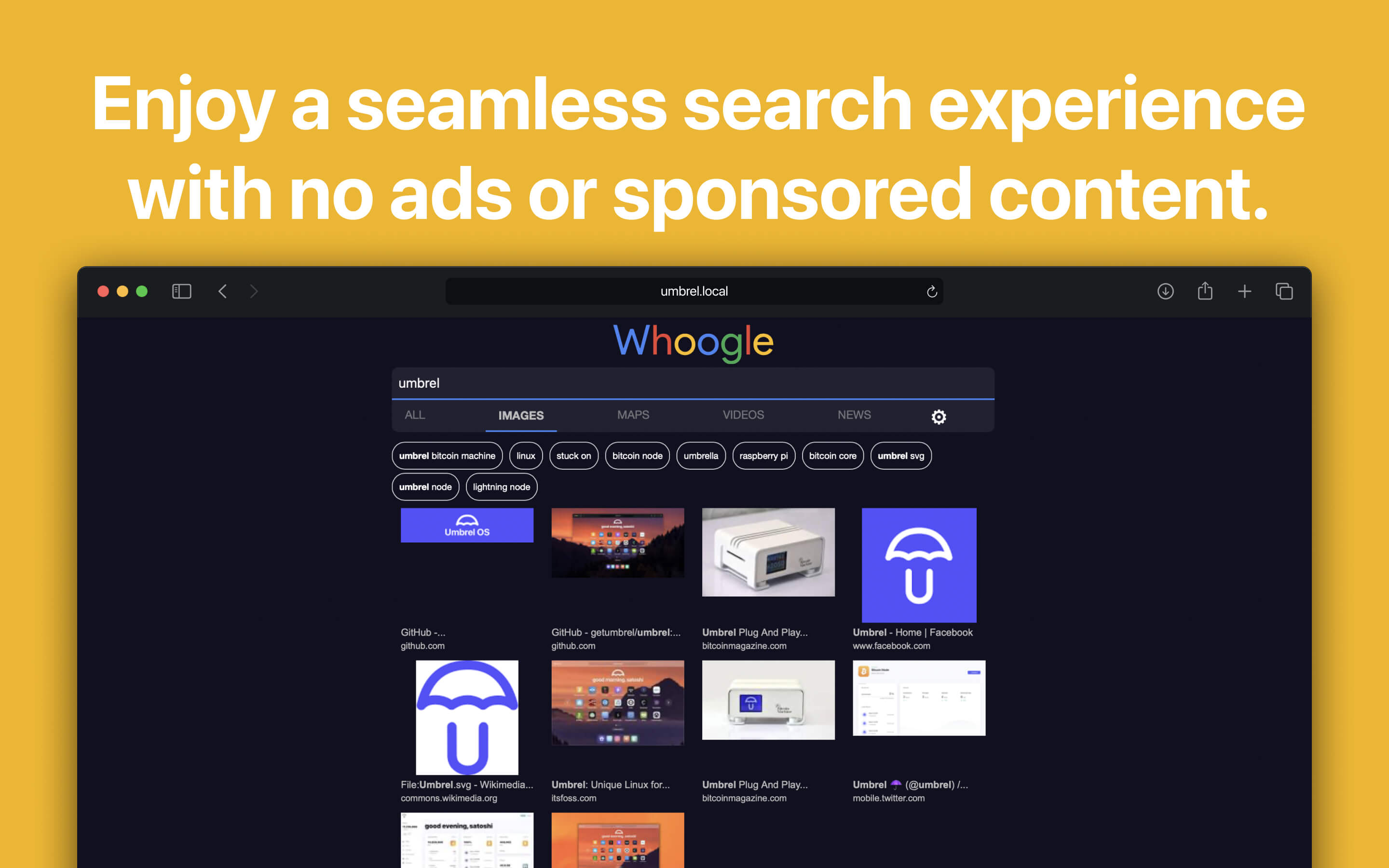 Screenshot 3 of Whoogle Search